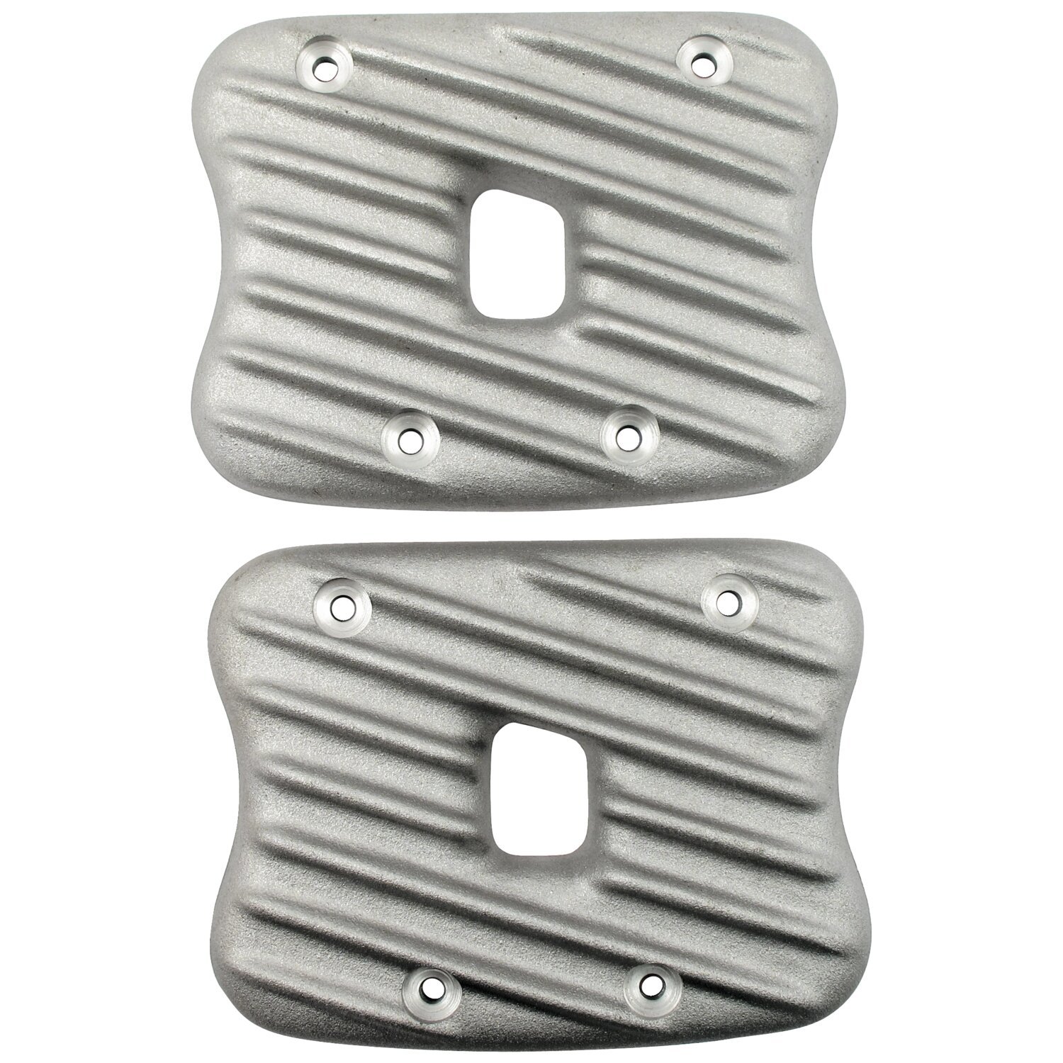 EMD, Sportster Ribster rocker cover set, Unpainted, Raw