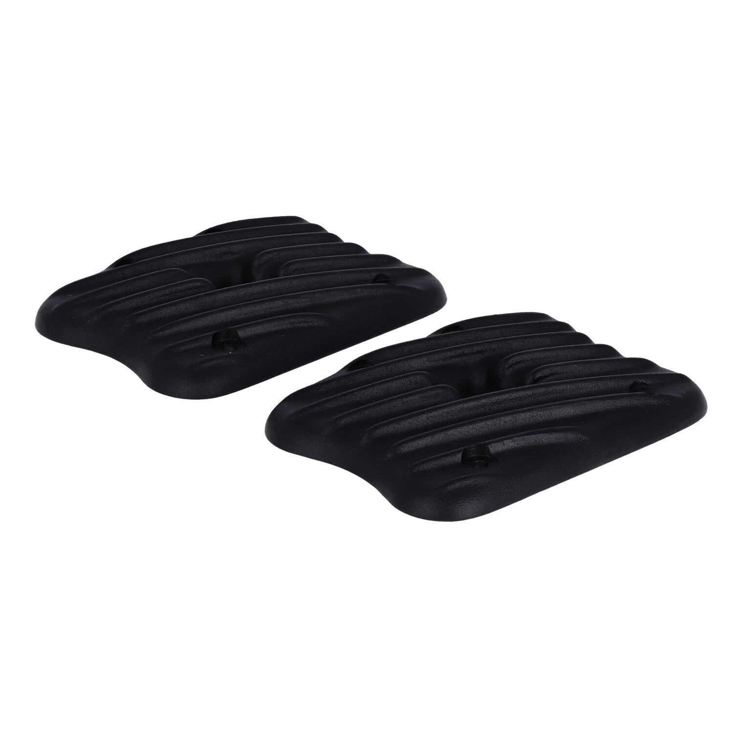 EMD, Sportster Ribster rocker cover set, Black