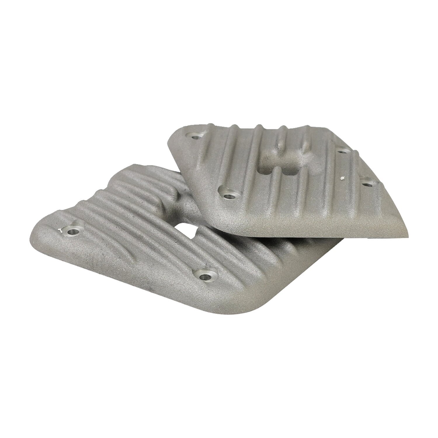 EMD, Ribster rocker cover set, Unpainted, Raw