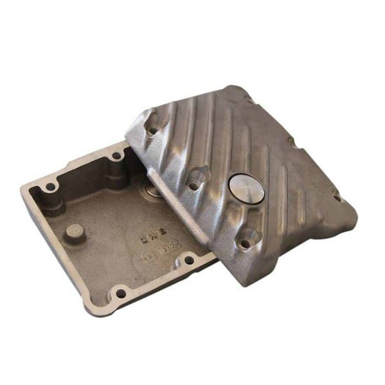 EMD, Twin Cam Snatch rocker cover set, Unpainted, Raw
