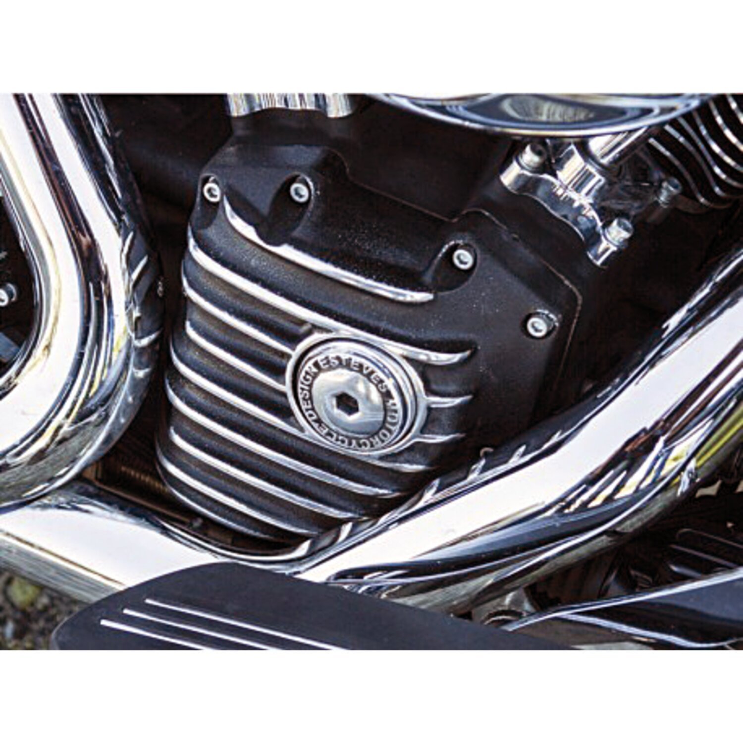 EMD, cam cover 'Snatch'. Black Cut, Contrast Cut