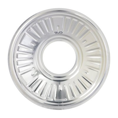 Stunning looks inthe Ribbed Cast Aluminum styling of EMD. Perfect for a unique Radical Retro old-time look. Discs can be bolted together or attached otherwise. No hardware or pre-drilled mounting holes. Inside wheel hub hole diameter approximately 155mm. 

Note: for custom applications. Will require fitting.