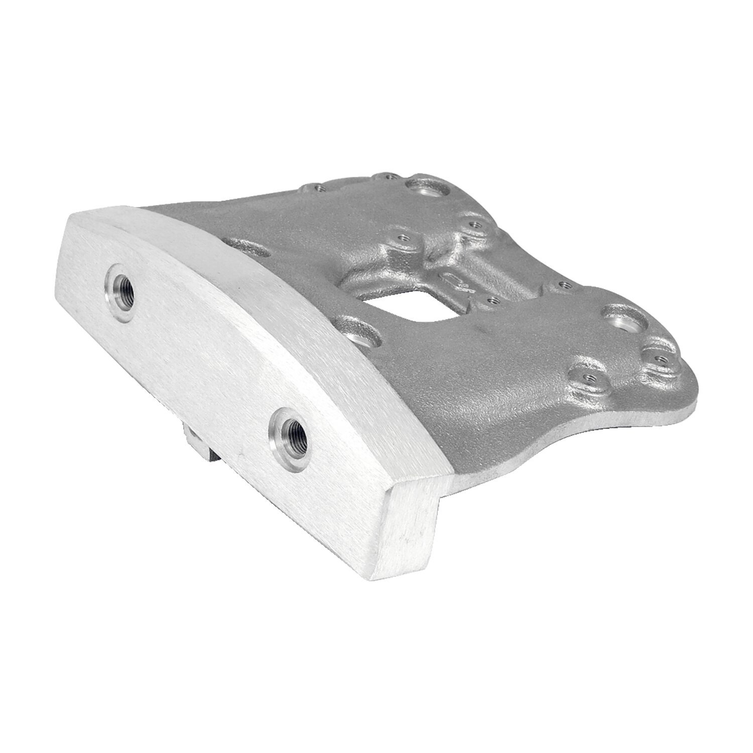 EMD, WTF 'Shovel style' rocker cover. Semi, Silver, Polished