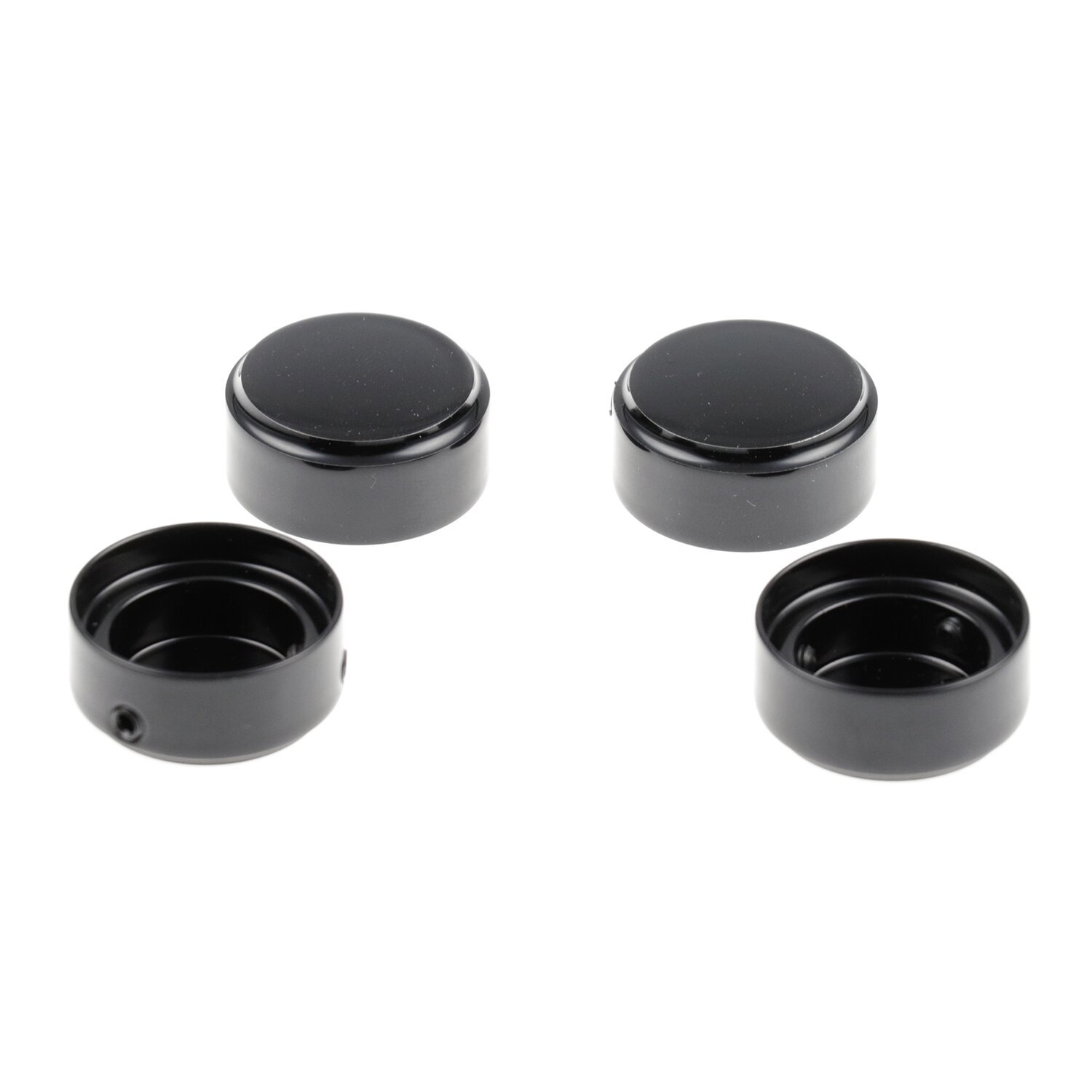 Cult-Werk, rear shock mount covers, Black, Gloss