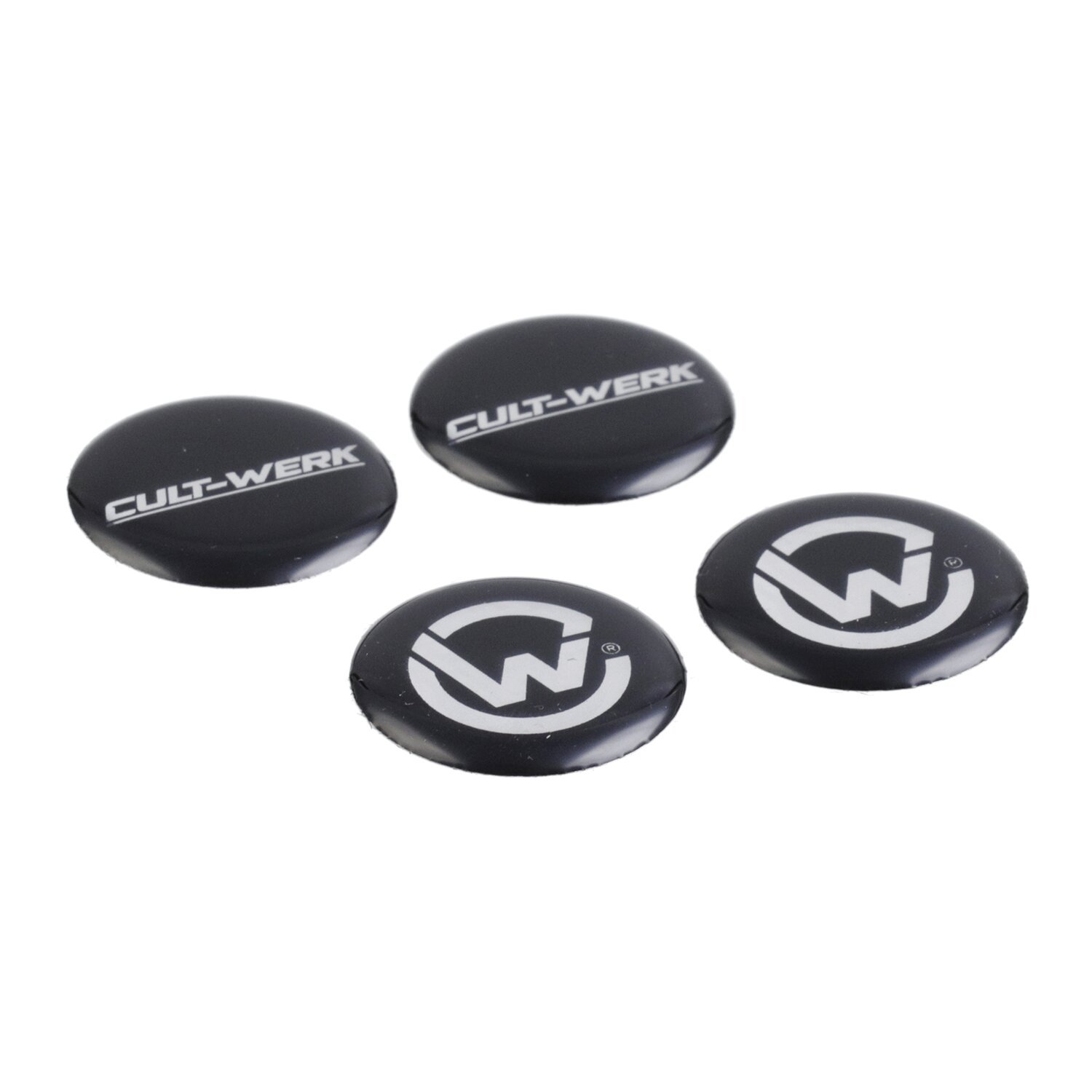 Cult-Werk, camshaft cover set, Black, Gloss