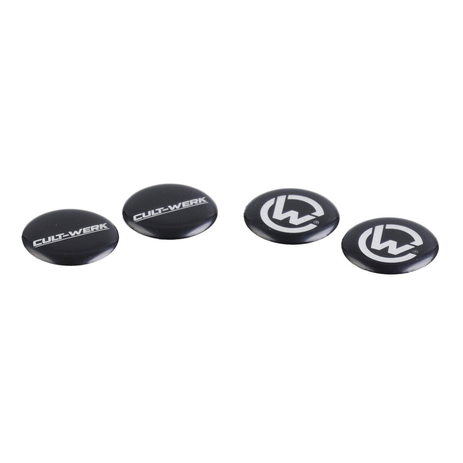 Cult-Werk, camshaft cover set, Black, Gloss