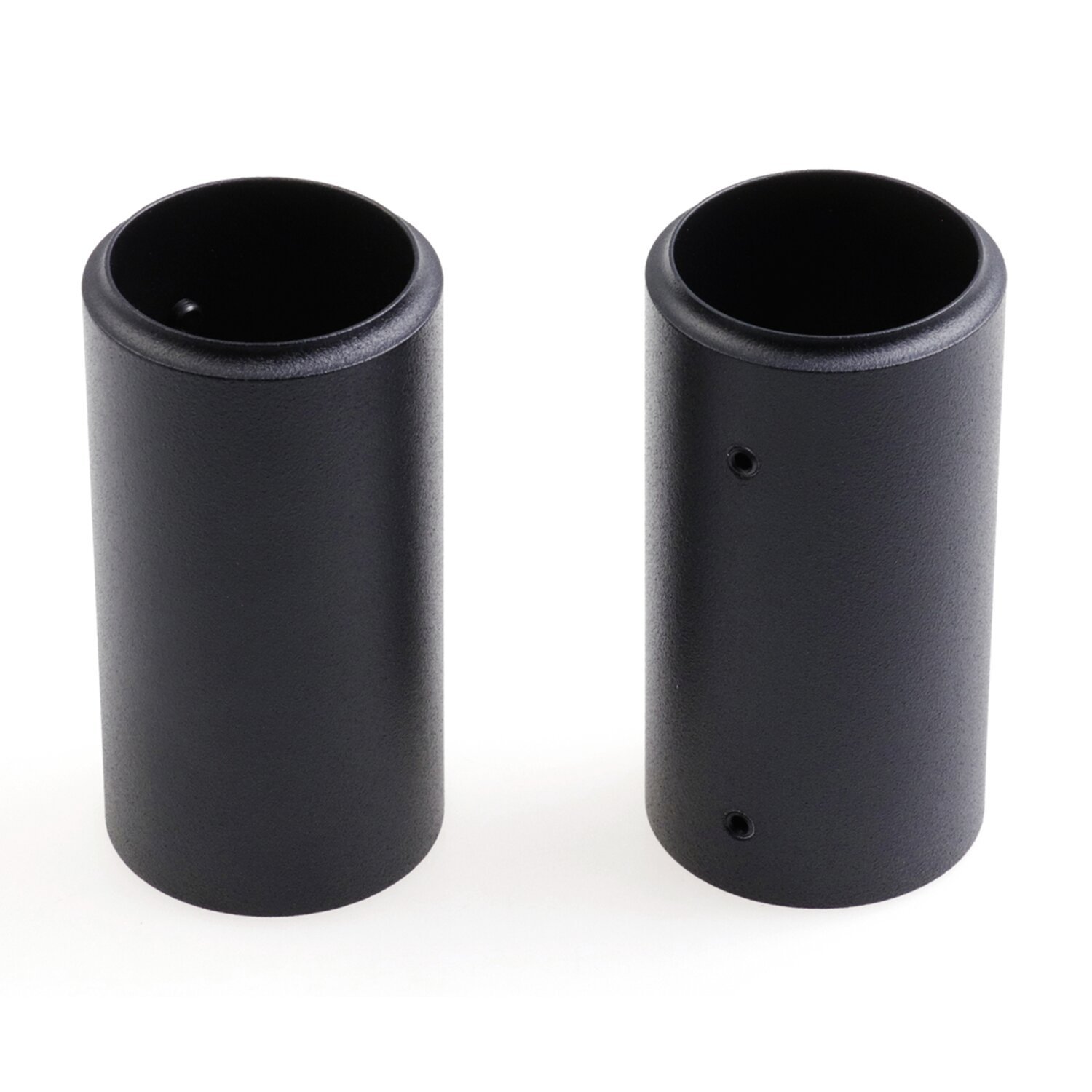 Cult-Werk, 2-piece upper fork cover kit Medium, Black, Gloss