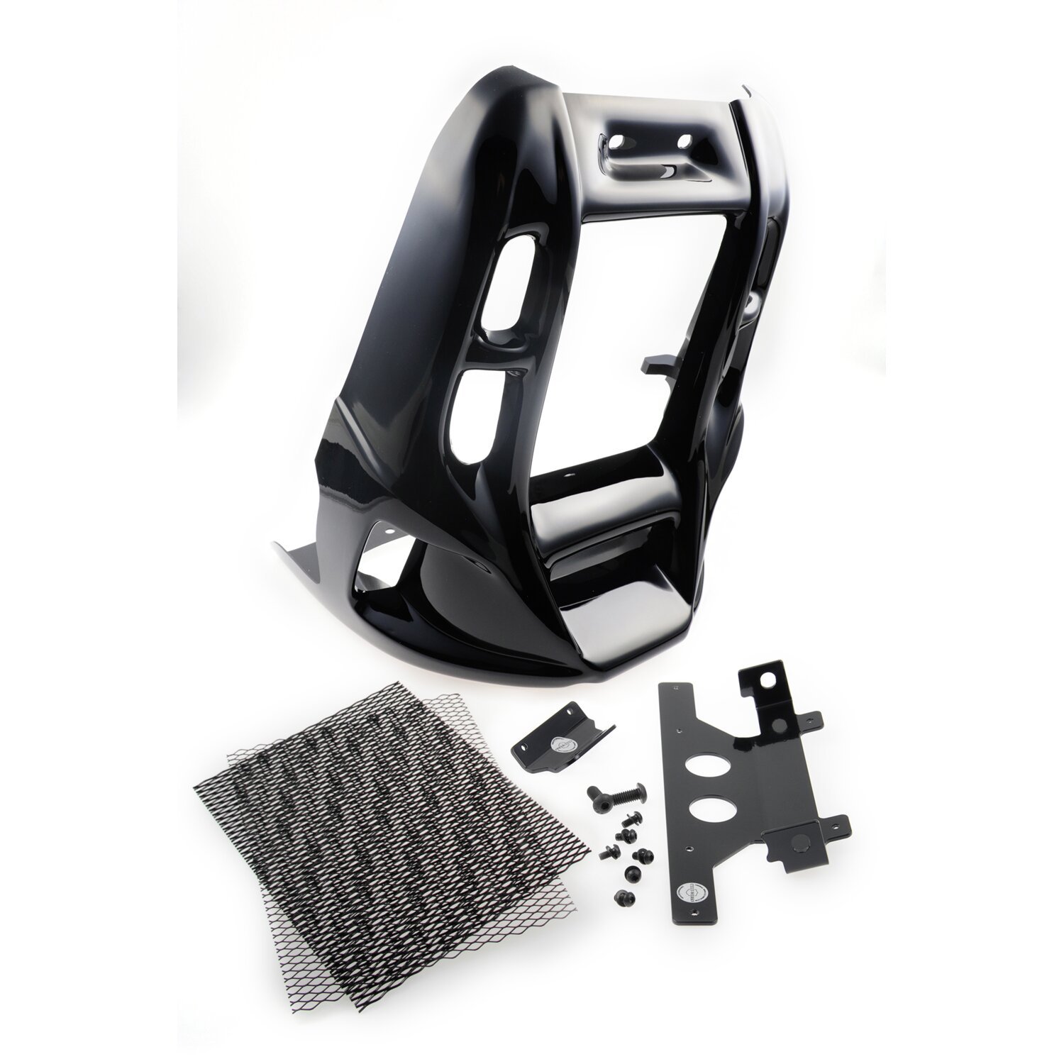 Cult-Werk, radiator cover, racing Black, Black, Gloss