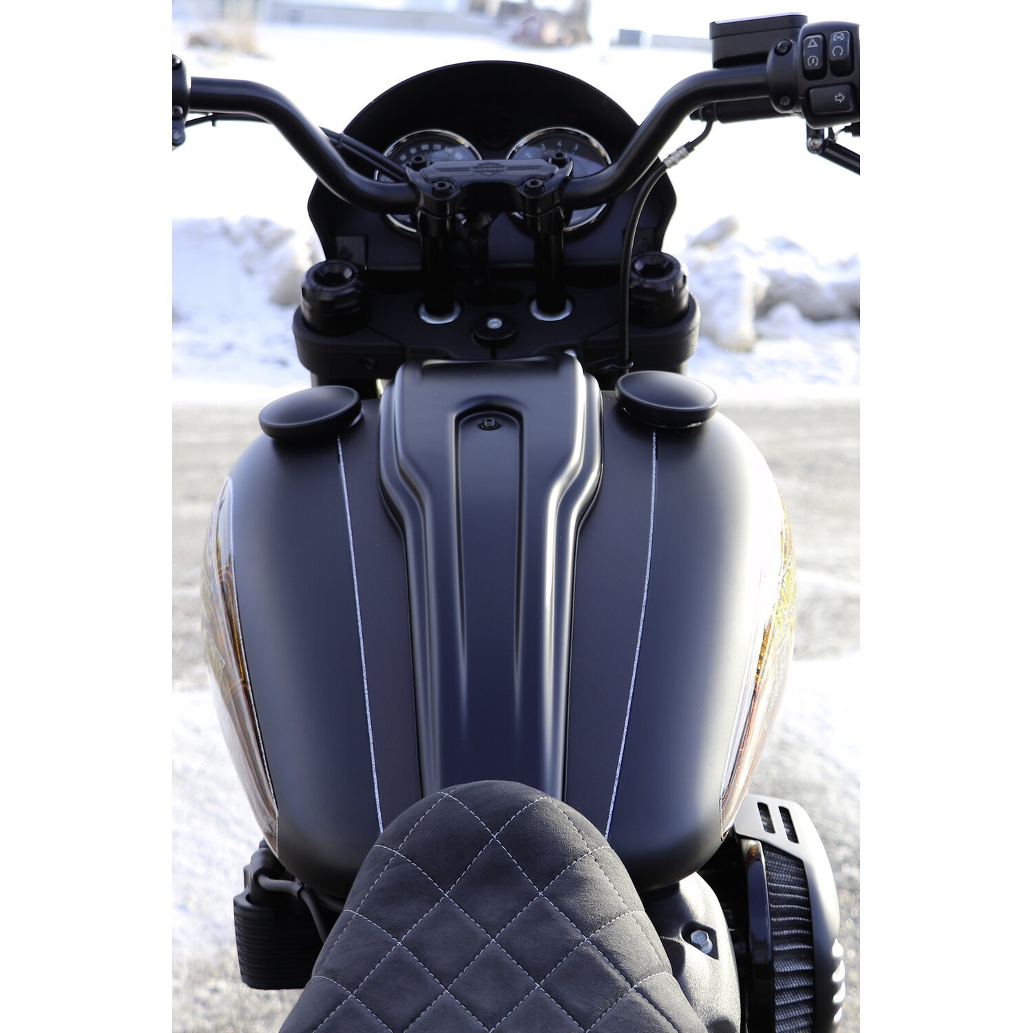 Cult-Werk, dash cover, Black, Gloss