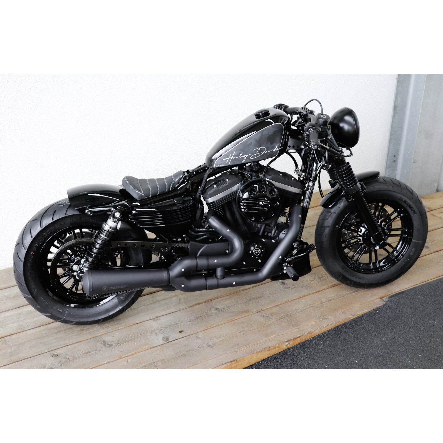 Cult-Werk, rear fender 'Low, black, Gloss