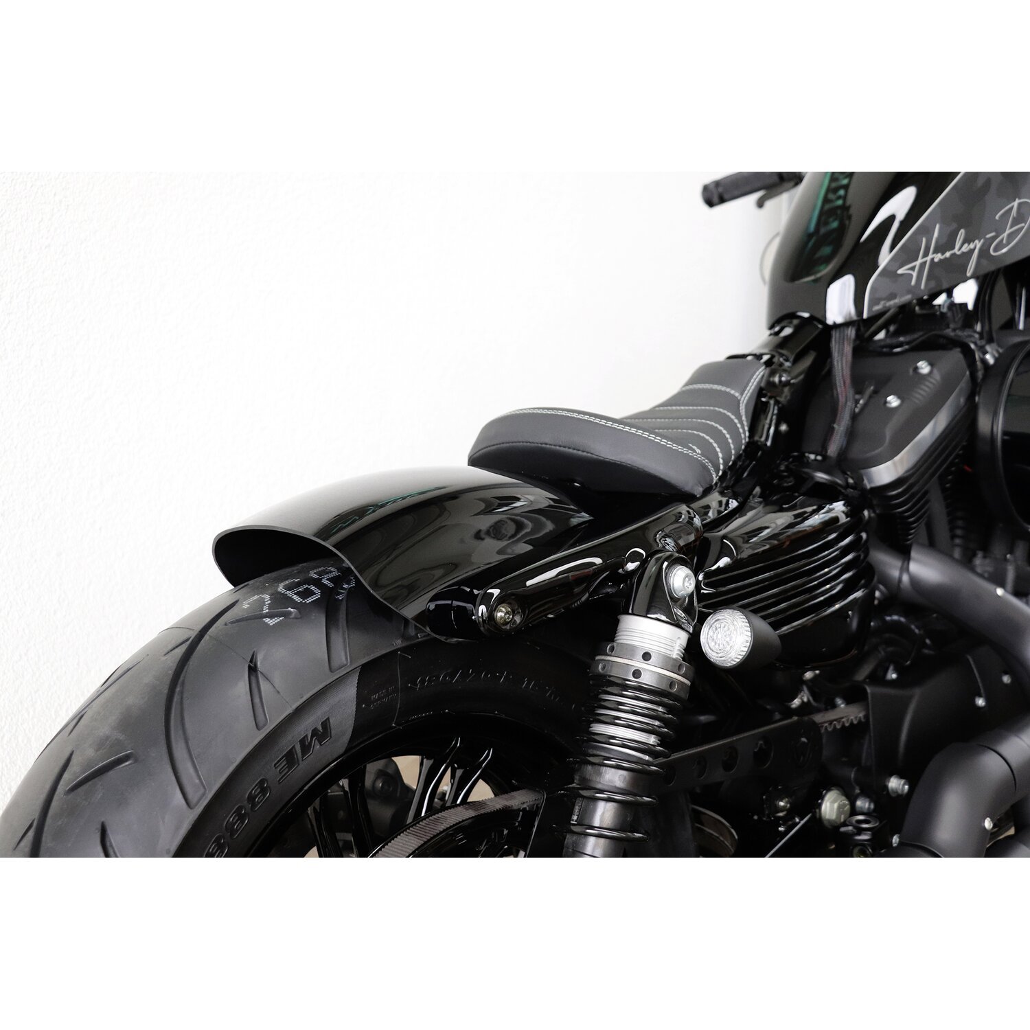 Cult-Werk, rear fender 'Low, black, Gloss