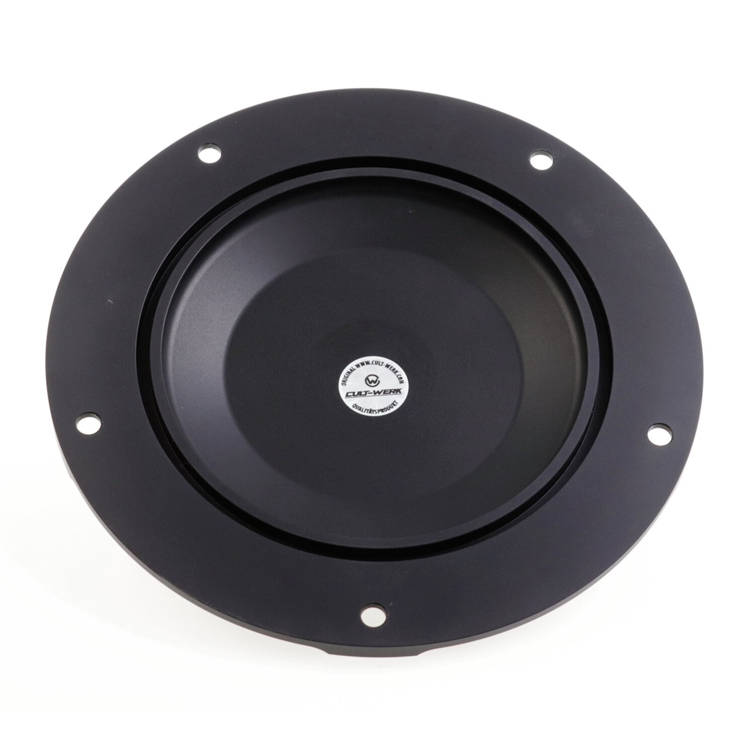 Cult-Werk, derby cover, Black, Matte