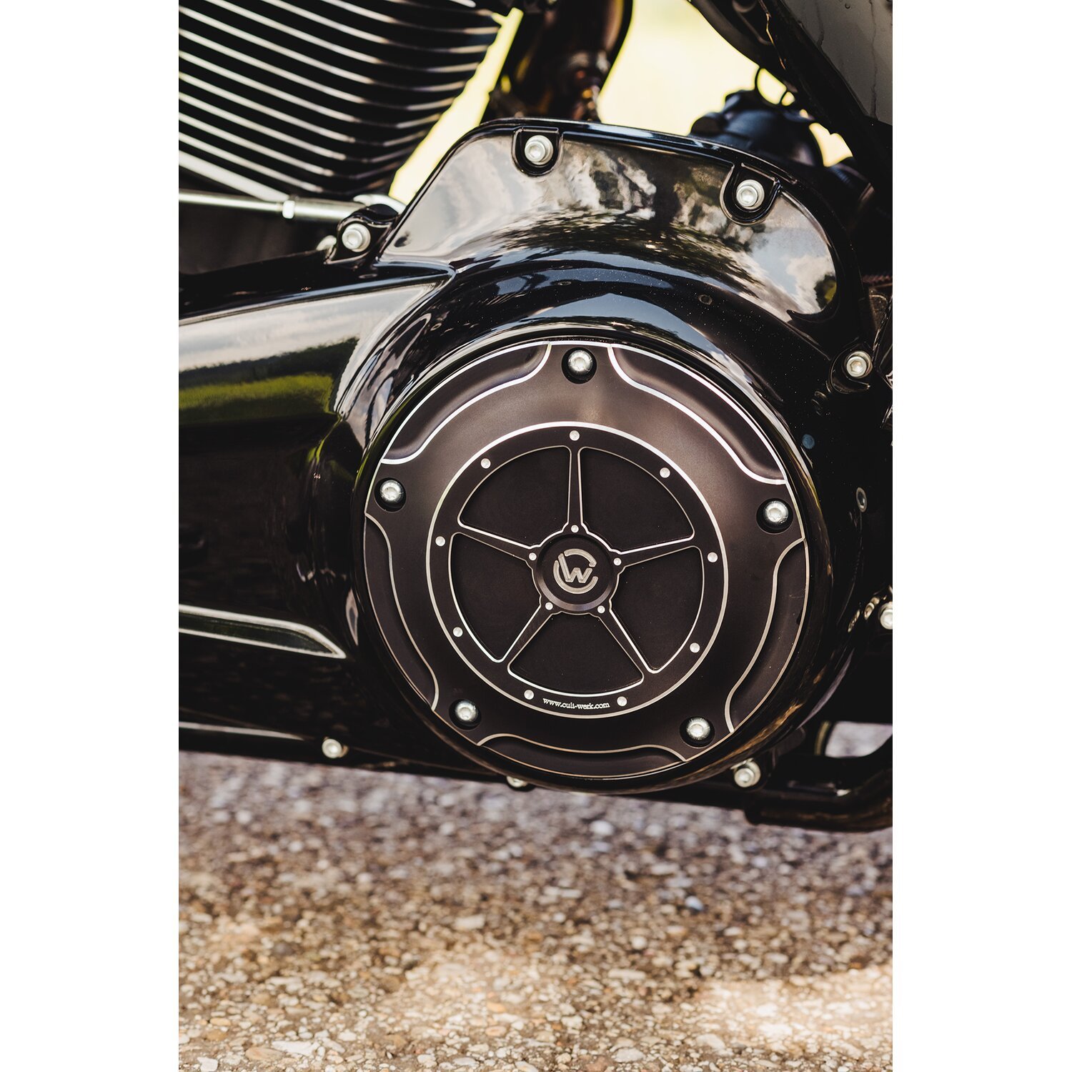 Cult-Werk, derby cover, Black, Matte