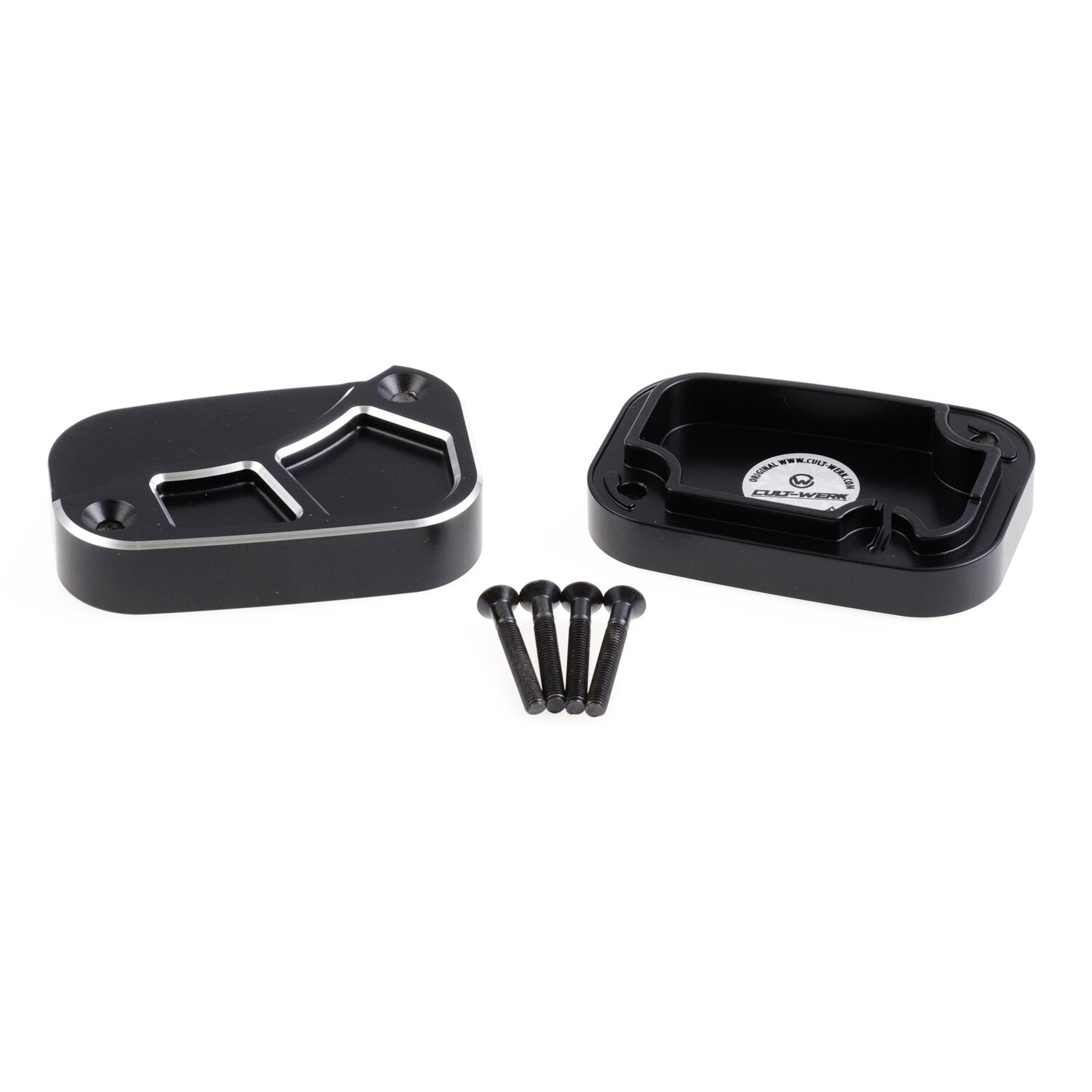 Cult-Werk, clutch cover set, racing Black, Black, Contrast Cut