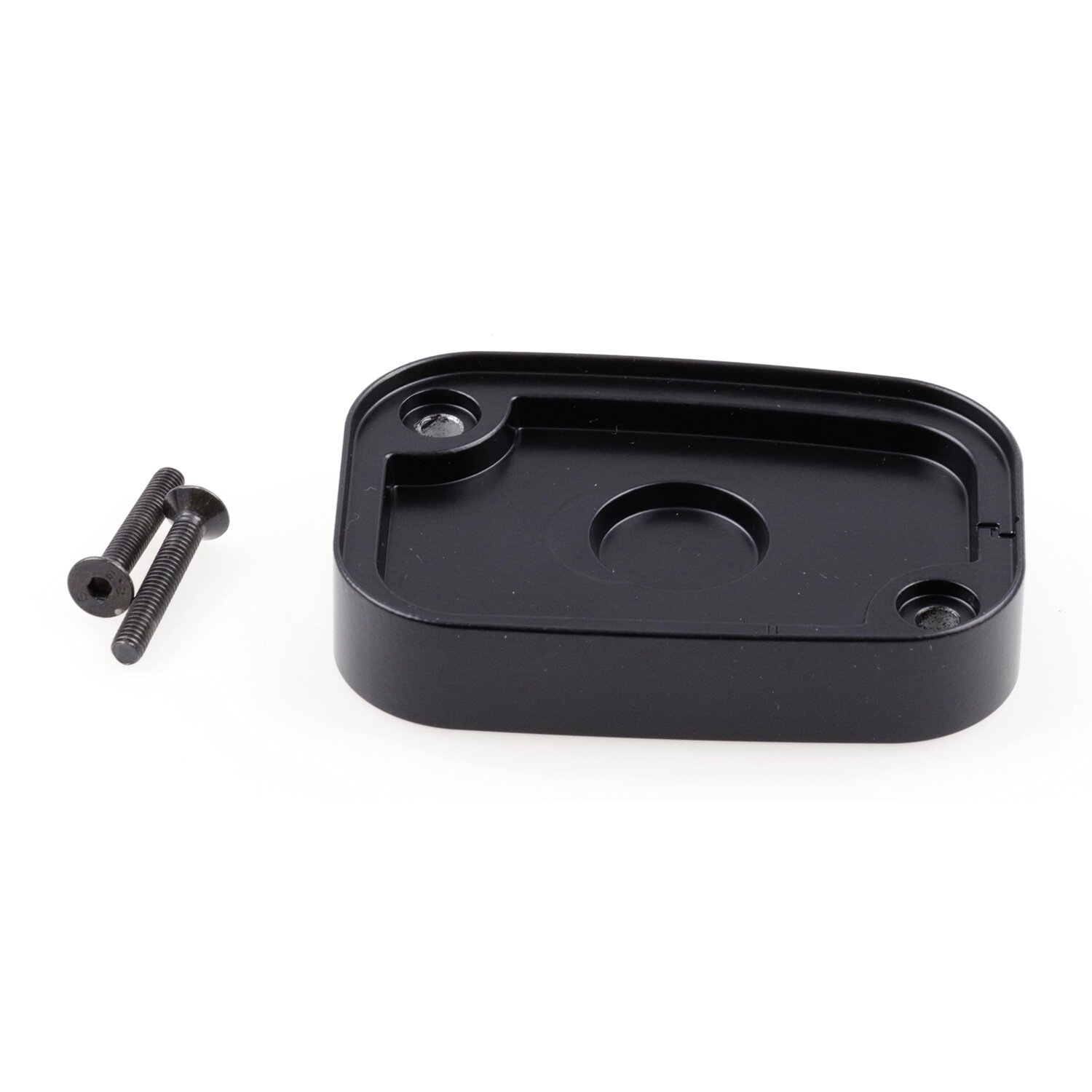 Cult-Werk, master cylinder cover, racing Black, Black, Contrast Cut