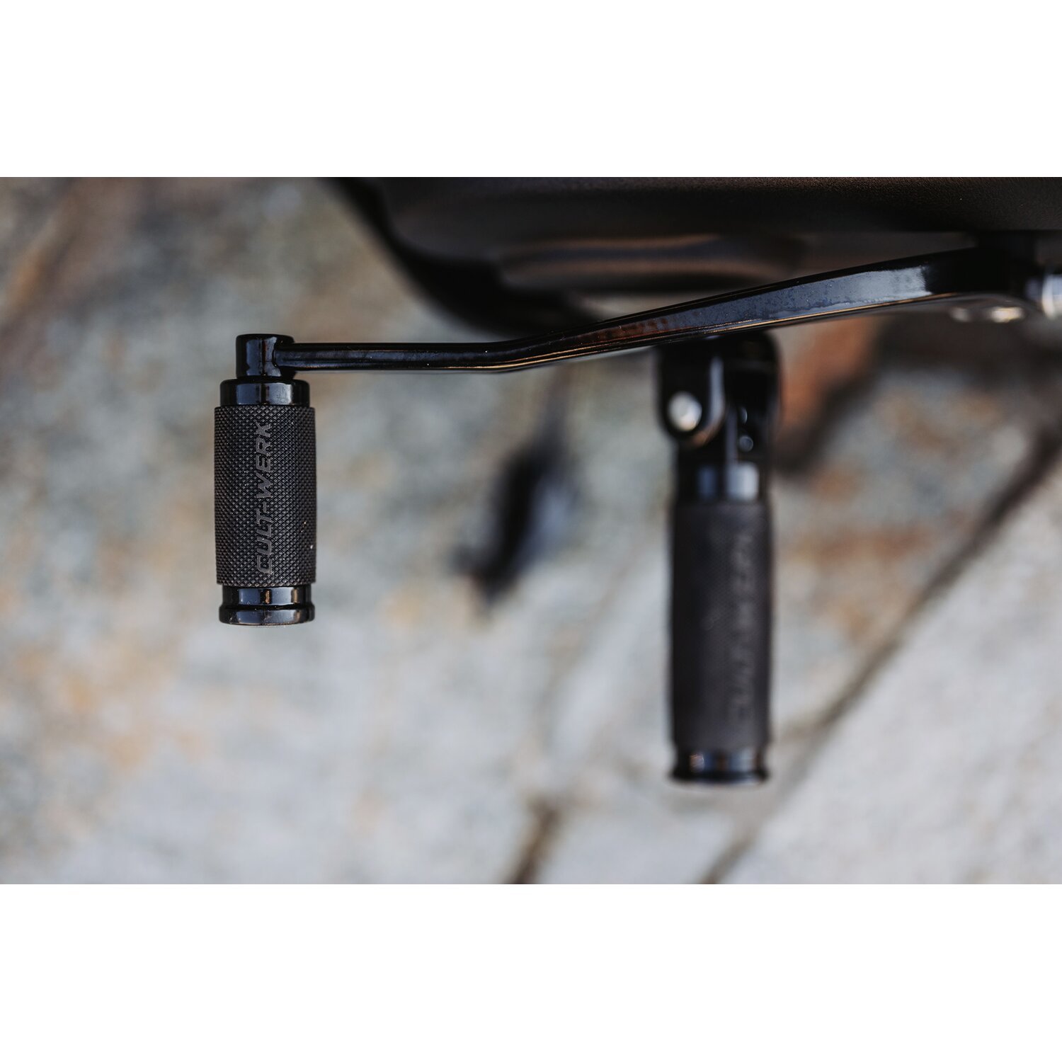 Cult-Werk, shift peg, racing Black, Black, Gloss