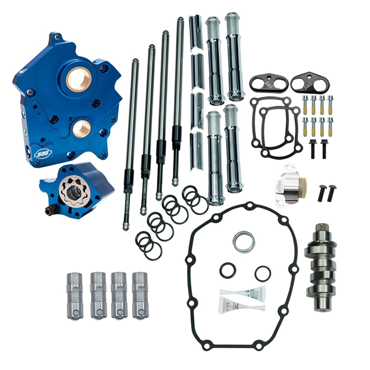 S&S, 475C cam chest kit M8 - Chain drive, oil cooled