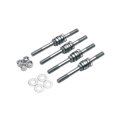 With detachable sissy bar. Remove your saddlebag in 3 seconds. Used with stock saddlebags and can be used with or without docking hardware for sissy bars. Constructed from 303 stainless steel.