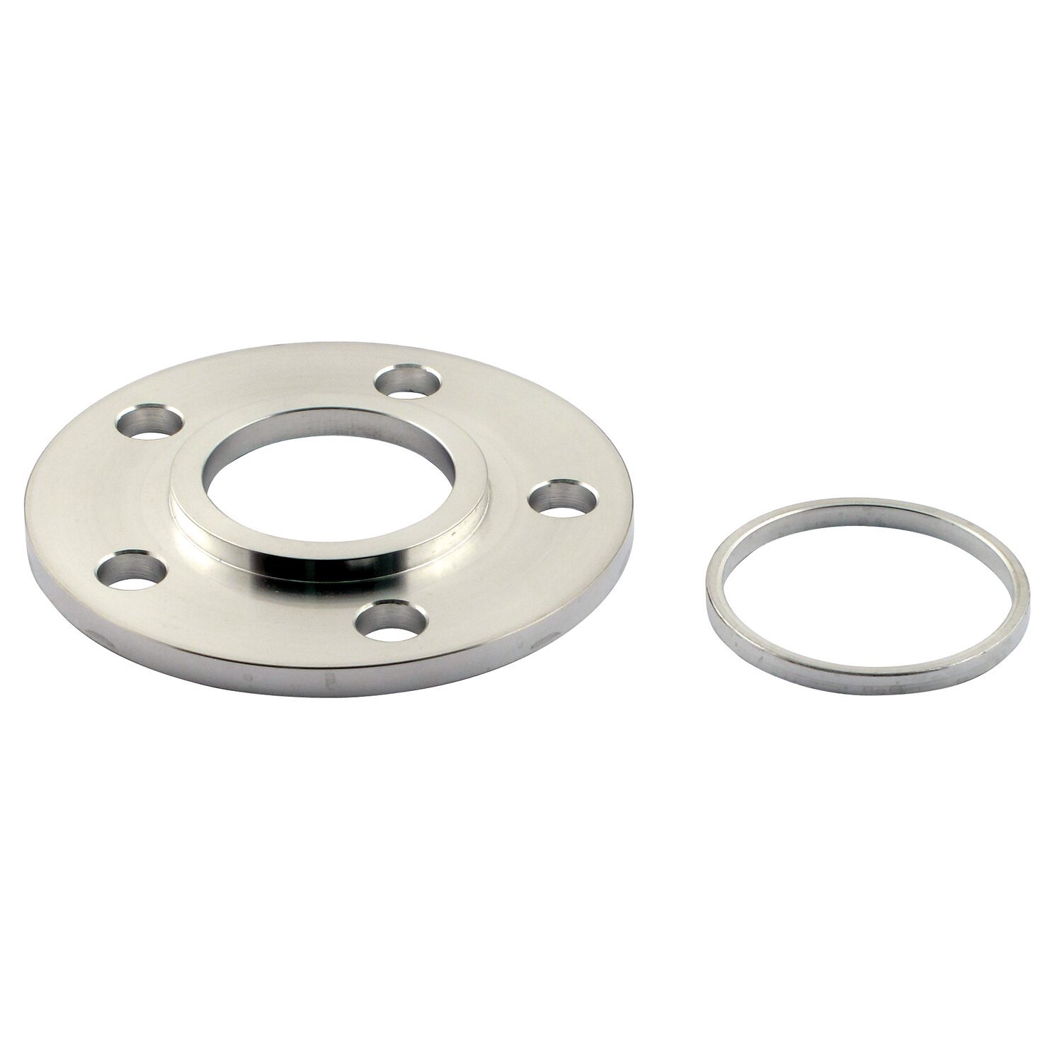 Cycle Visions rear wheel pulley adapter 1/4", Polished
