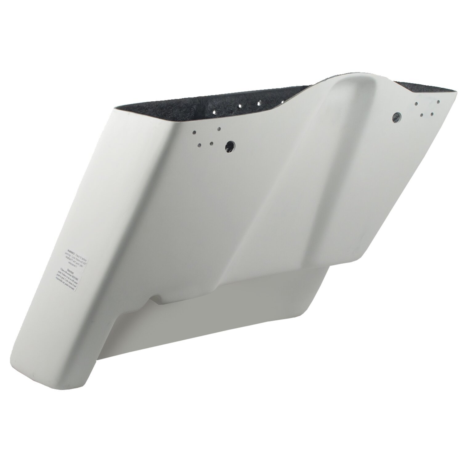 Cycle Visions extended saddlebag, left side