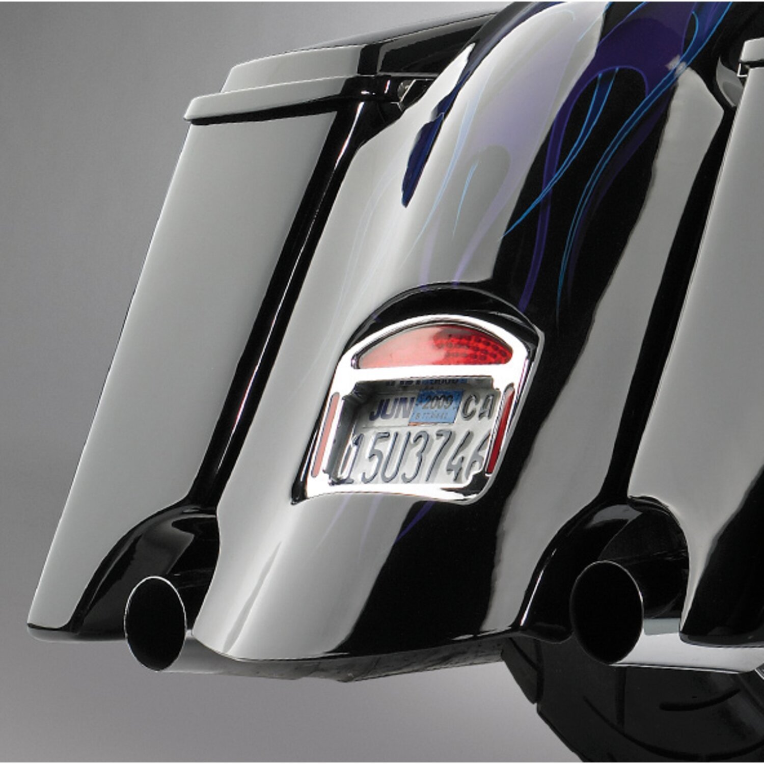 Cycle Visions, rear fender cover. With cut-outs