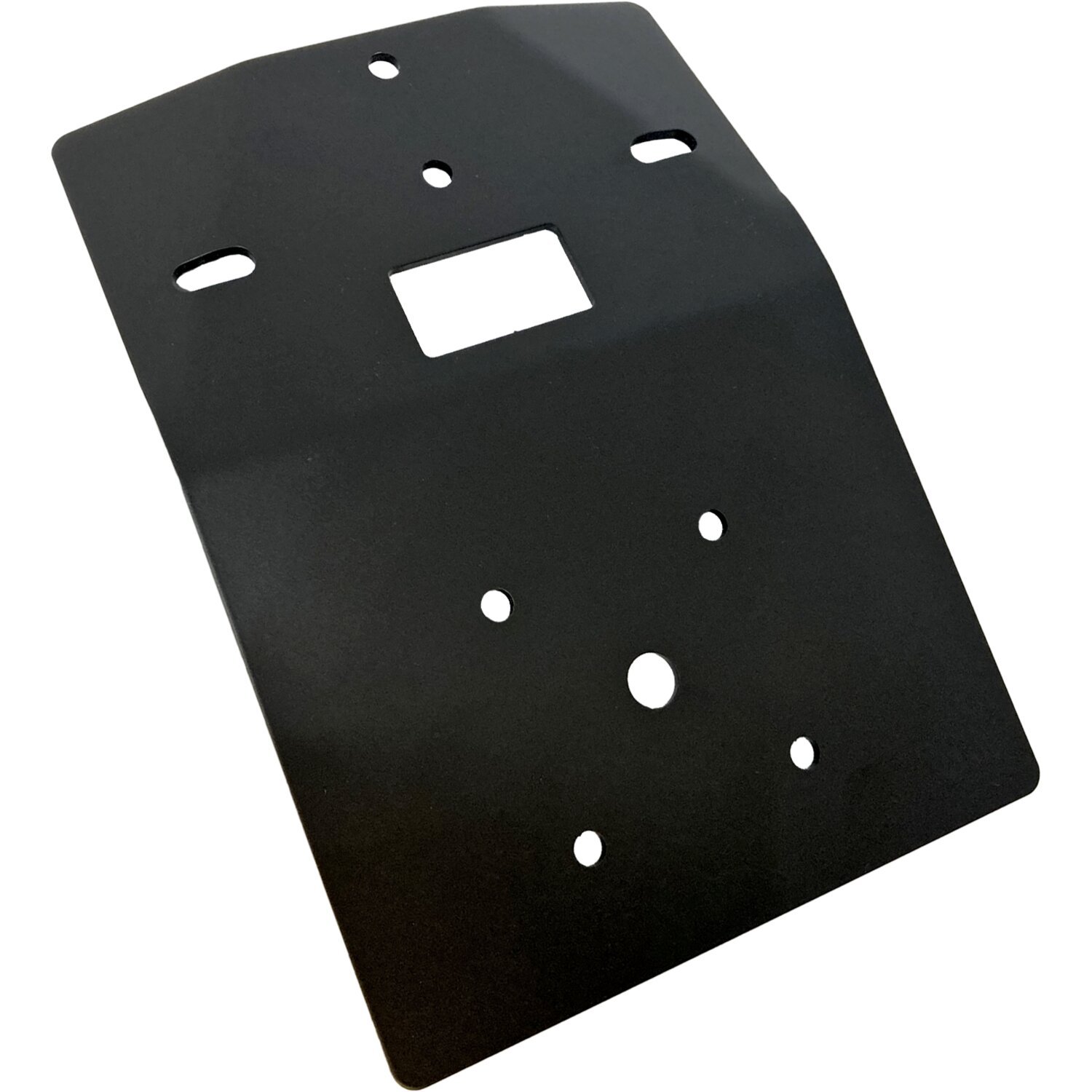 DMP, under fender license plate holder, Black, Matte
