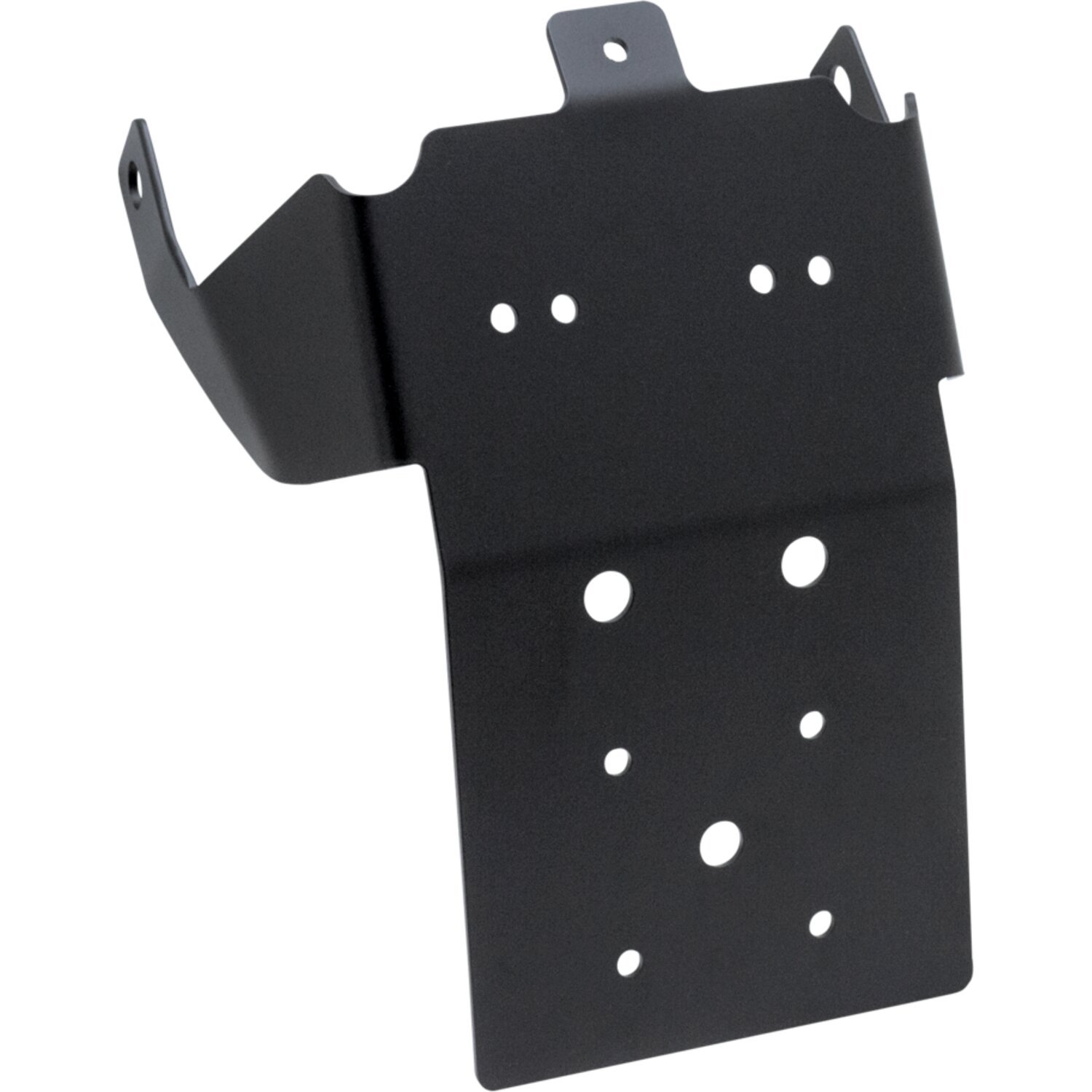 DMP, under fender license plate holder, Black