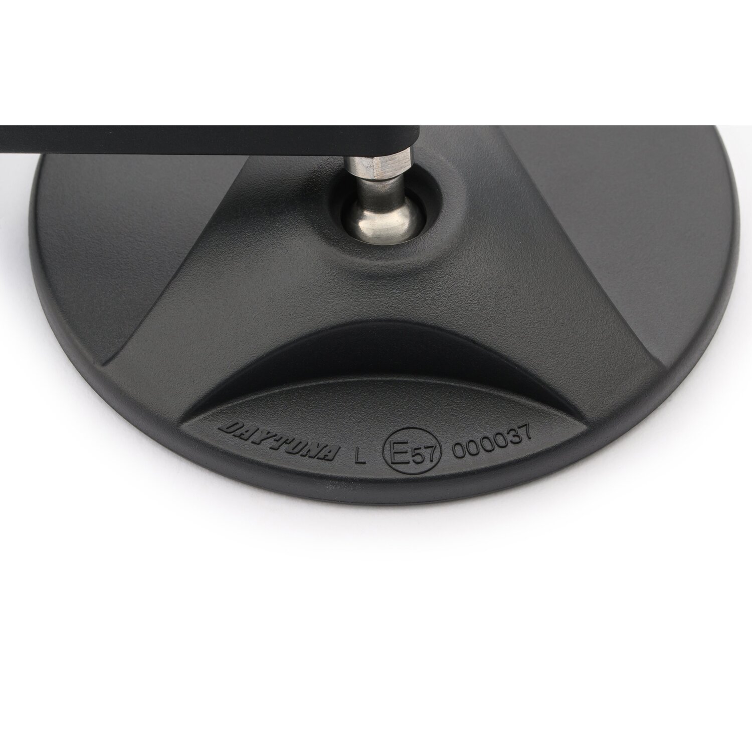Daytona, clamp-on ABS mirror. 22mm, Black