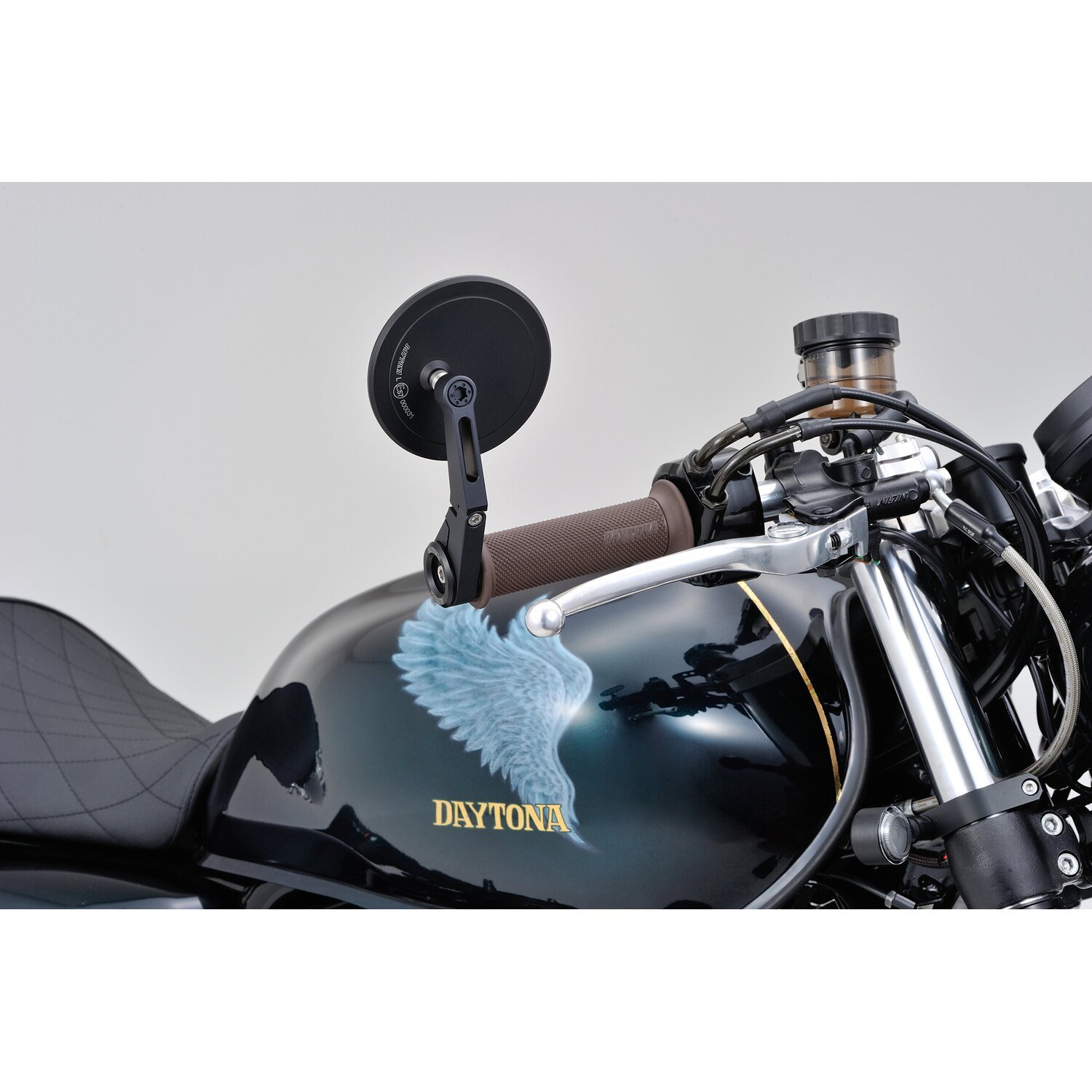 Daytona, clamp-on Flat D-mirror. Number 17
