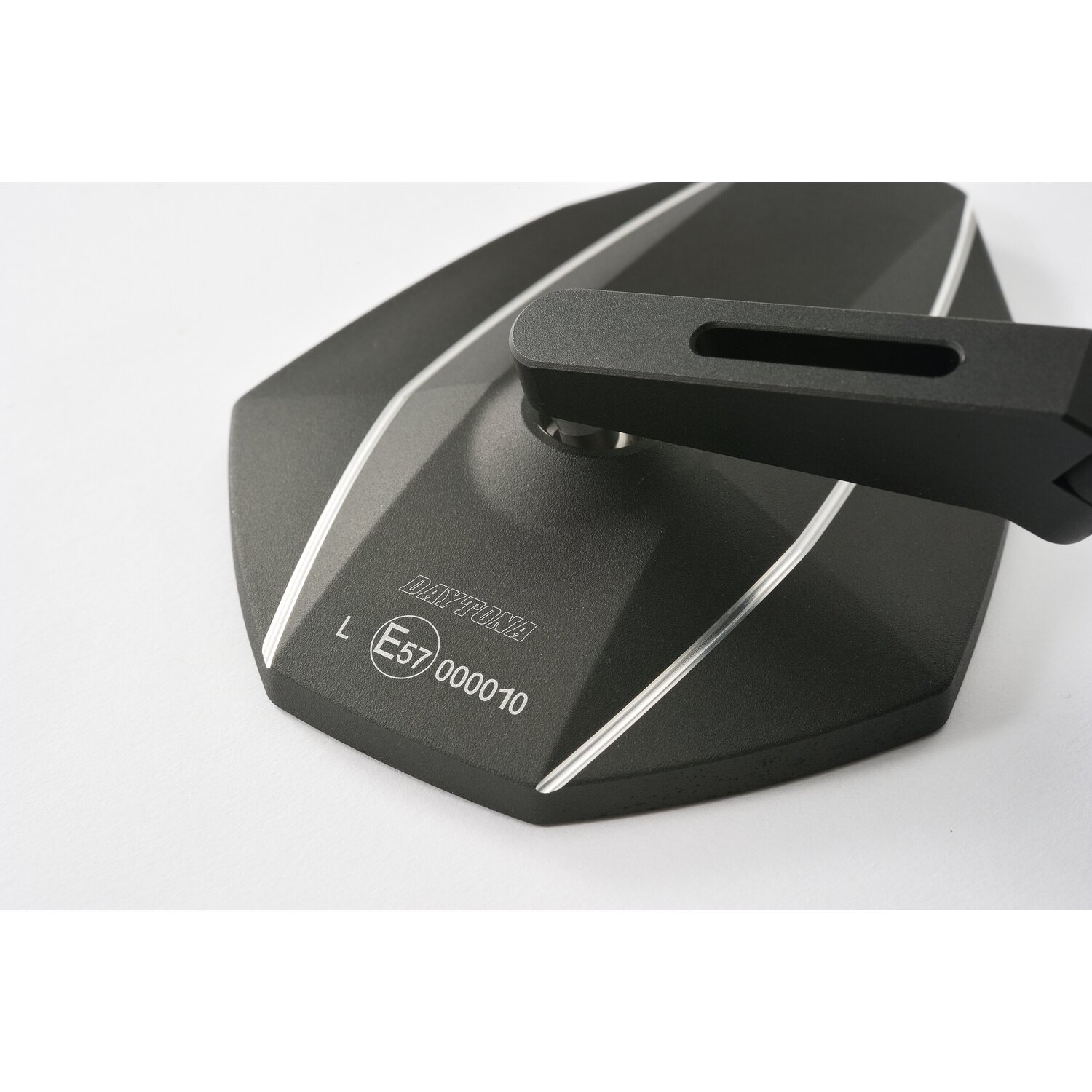 Daytona, bar end D-mirror. Number 7, short stem