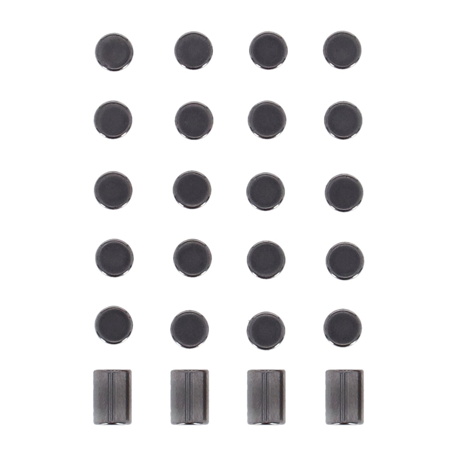 Pinion shaft (left side) crankcase rollers. +.0010"
