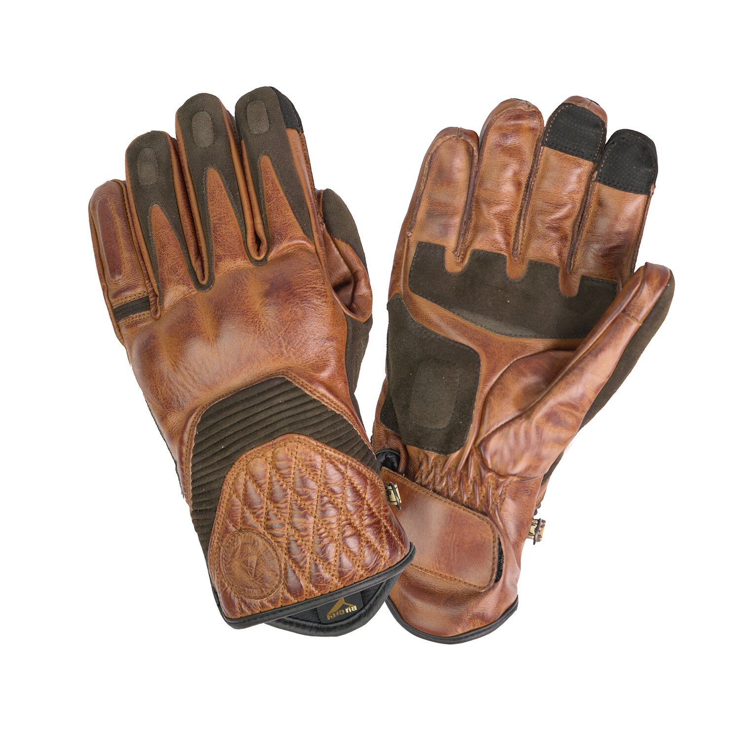 By City Café III gloves, Brown, XS