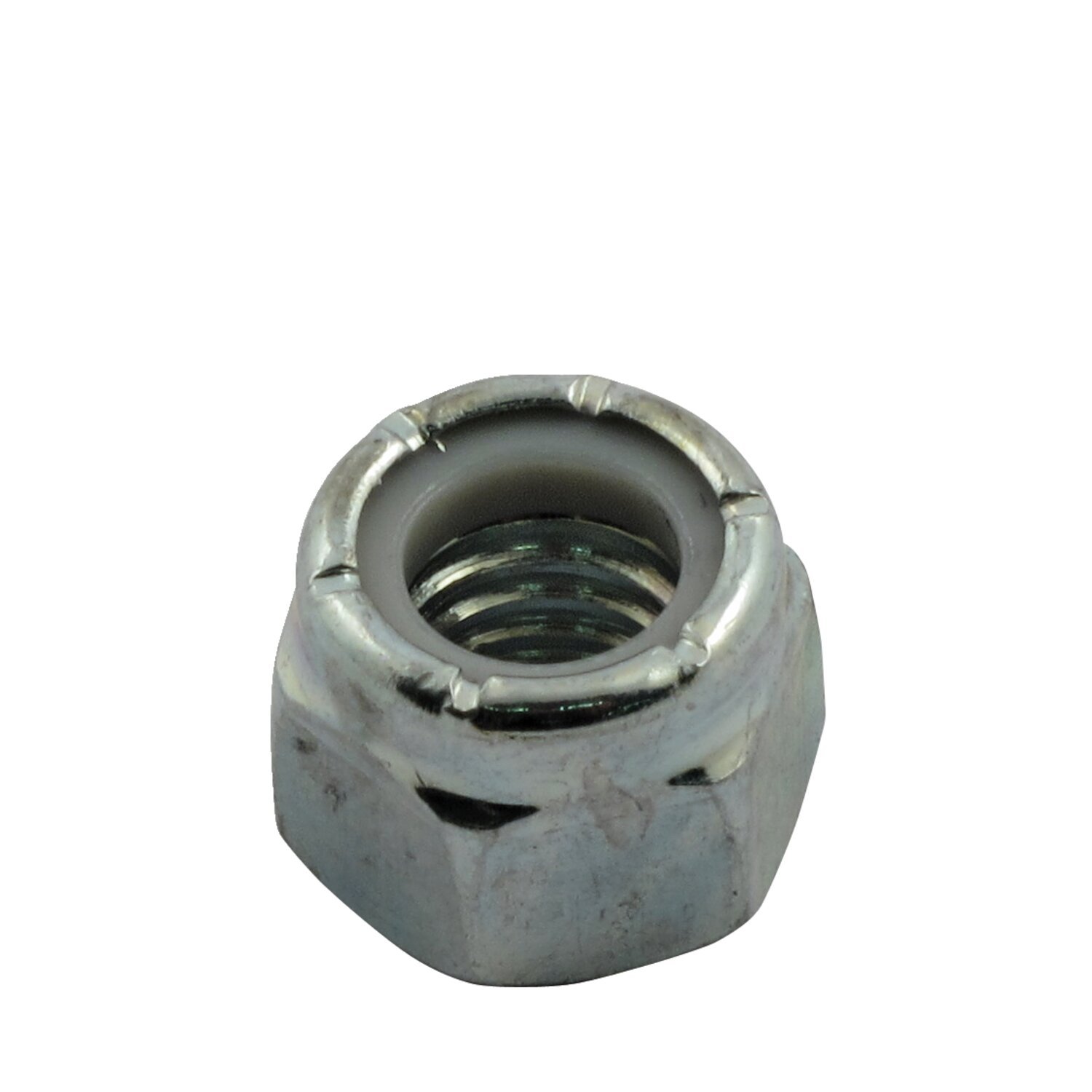 3/8-16 locknut zinc - 25 pack, Satin
