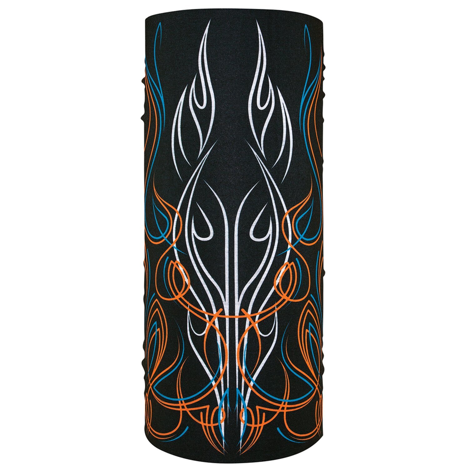 ZANheadgear Motley Tube polyester pinstripe flame, Multi-color, One size fits most