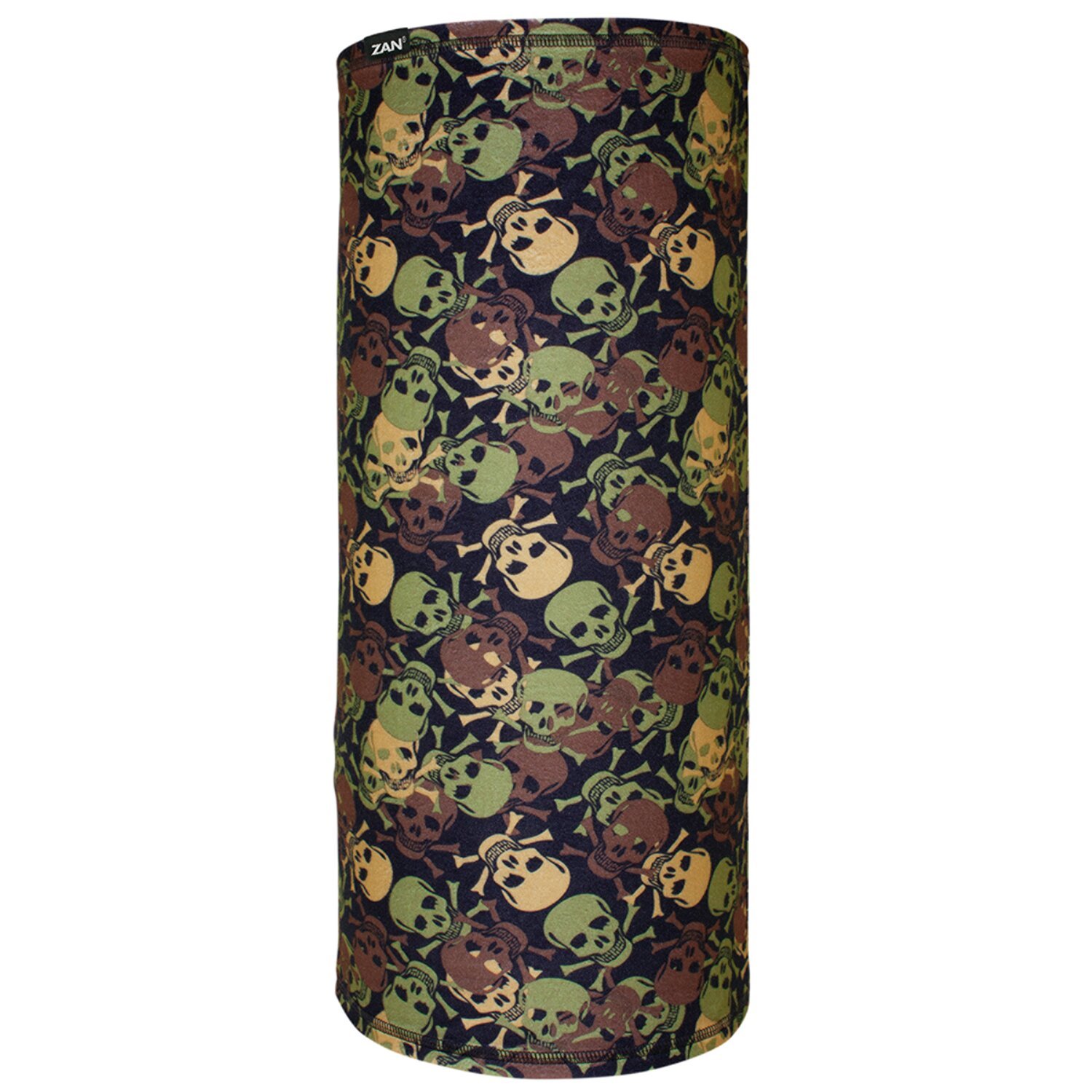 ZANheadgear Motley Tube sportflex all over skull camo, Multi-color, One size fits most