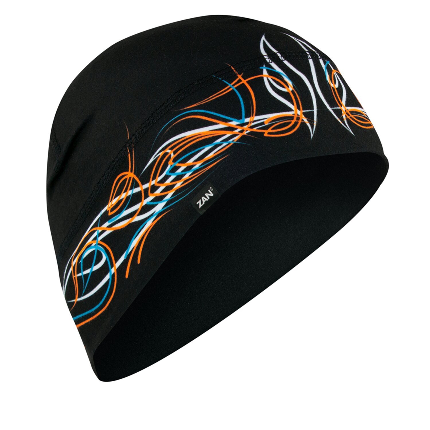 ZANheadgear Helmet beanie sportflex all pinstripe flame, Black
