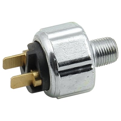 With male 'spade' type terminals. 1/8" NPT threaded. OEM reproduction. For use in stock and custom applications. 
OEM replacement reference 72023-51. 72023-51A, 72023-51B, 72023-51C, 72023-51D, 72023-51E