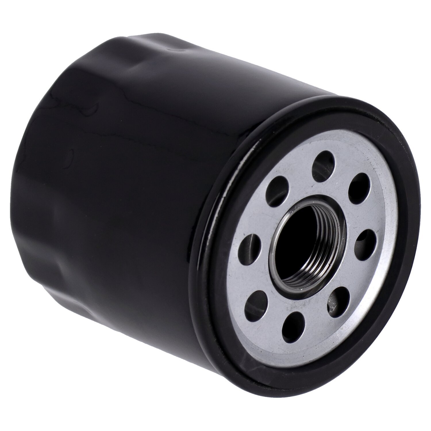 MCS, spin-on oil filter with top nut, Black
