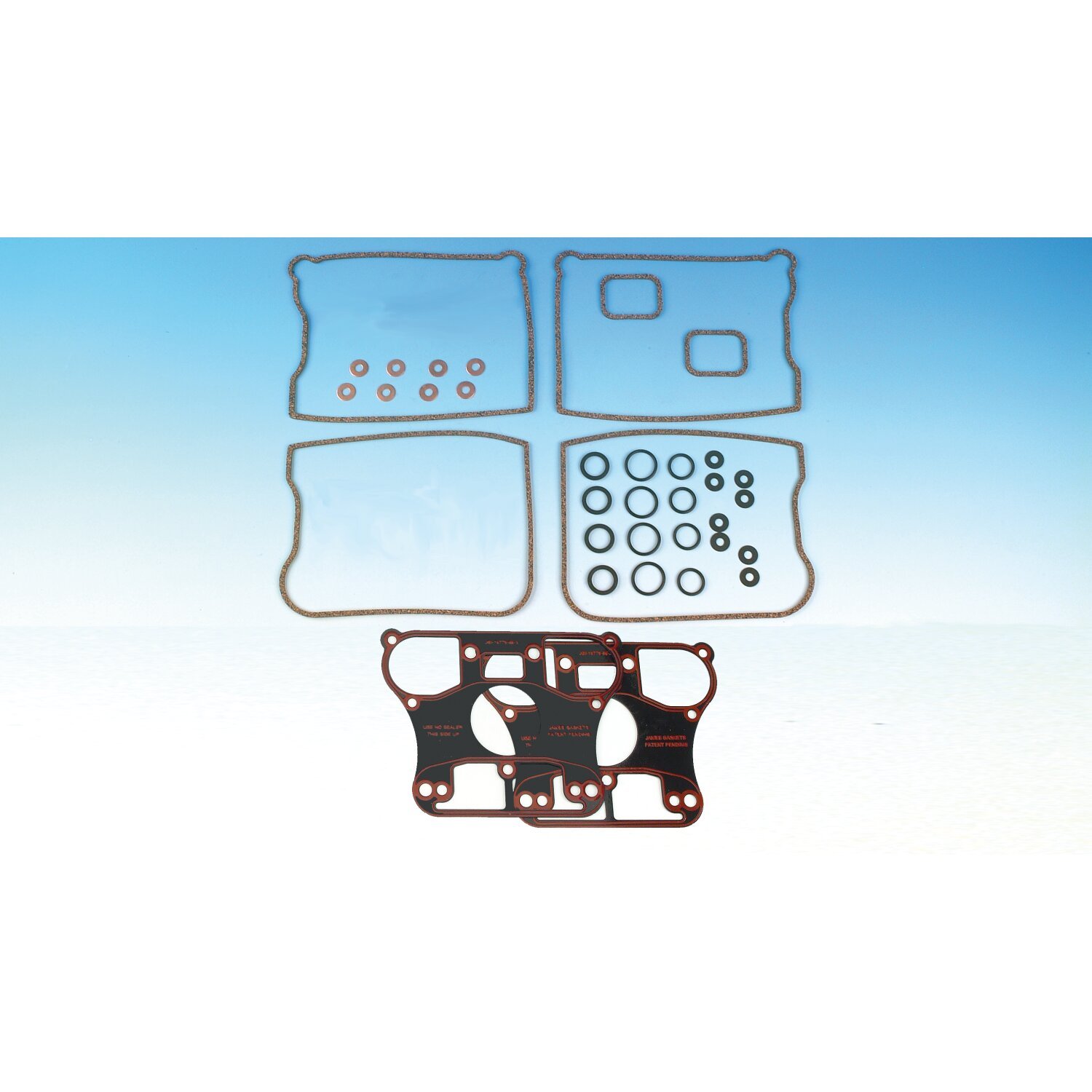 James, rocker cover gasket kit. Evo B.T. Cork