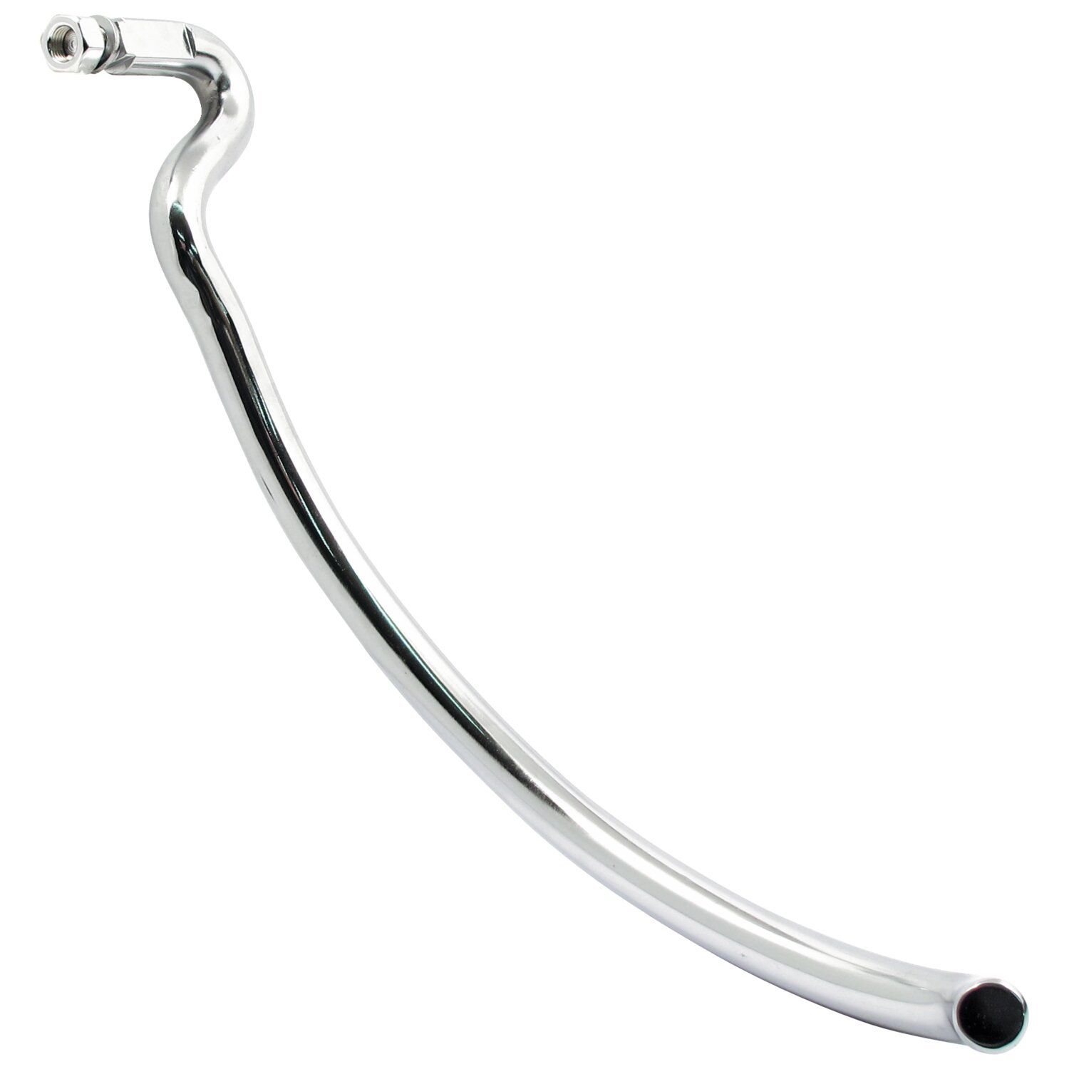 WL side valve jiffy stand, with nut, Chrome