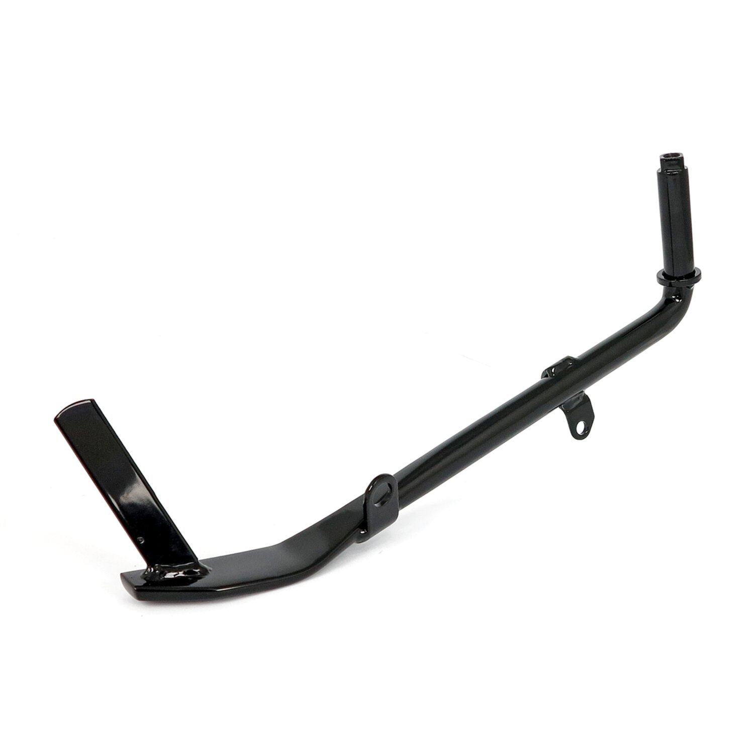 Touring jiffy stand std length, Black