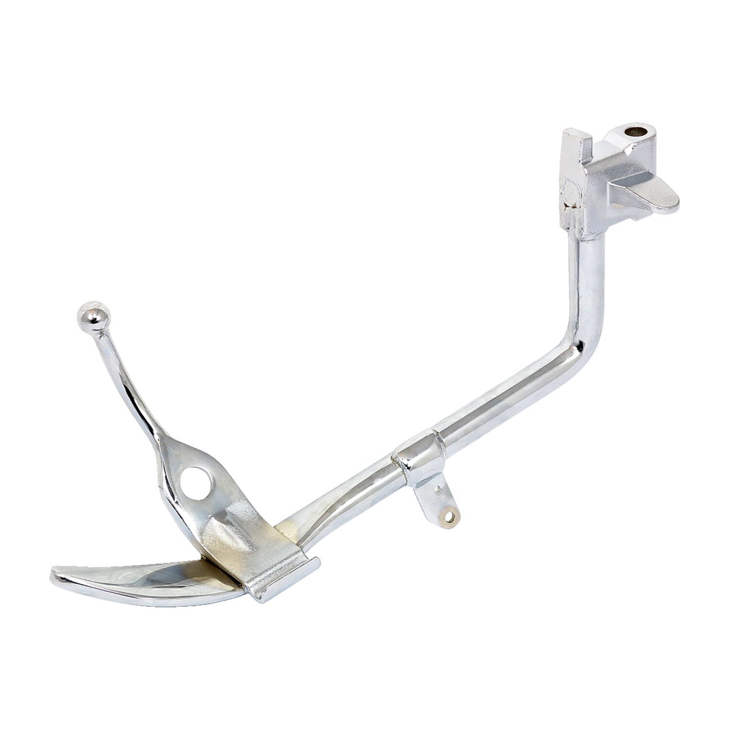 Jiffy stand, std length, Chrome