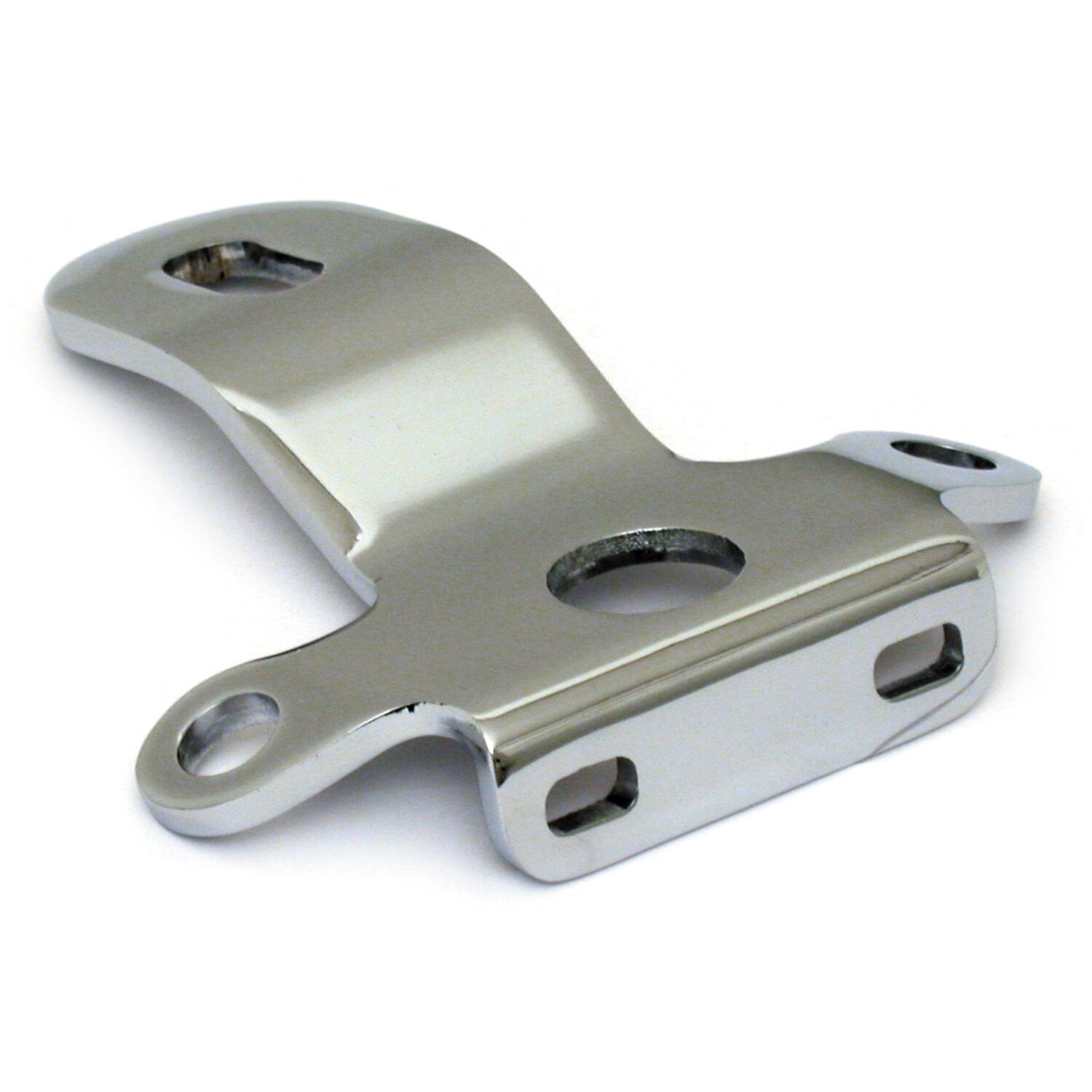 Motor mount w/coil mount. with ignition switch hole, Chrome
