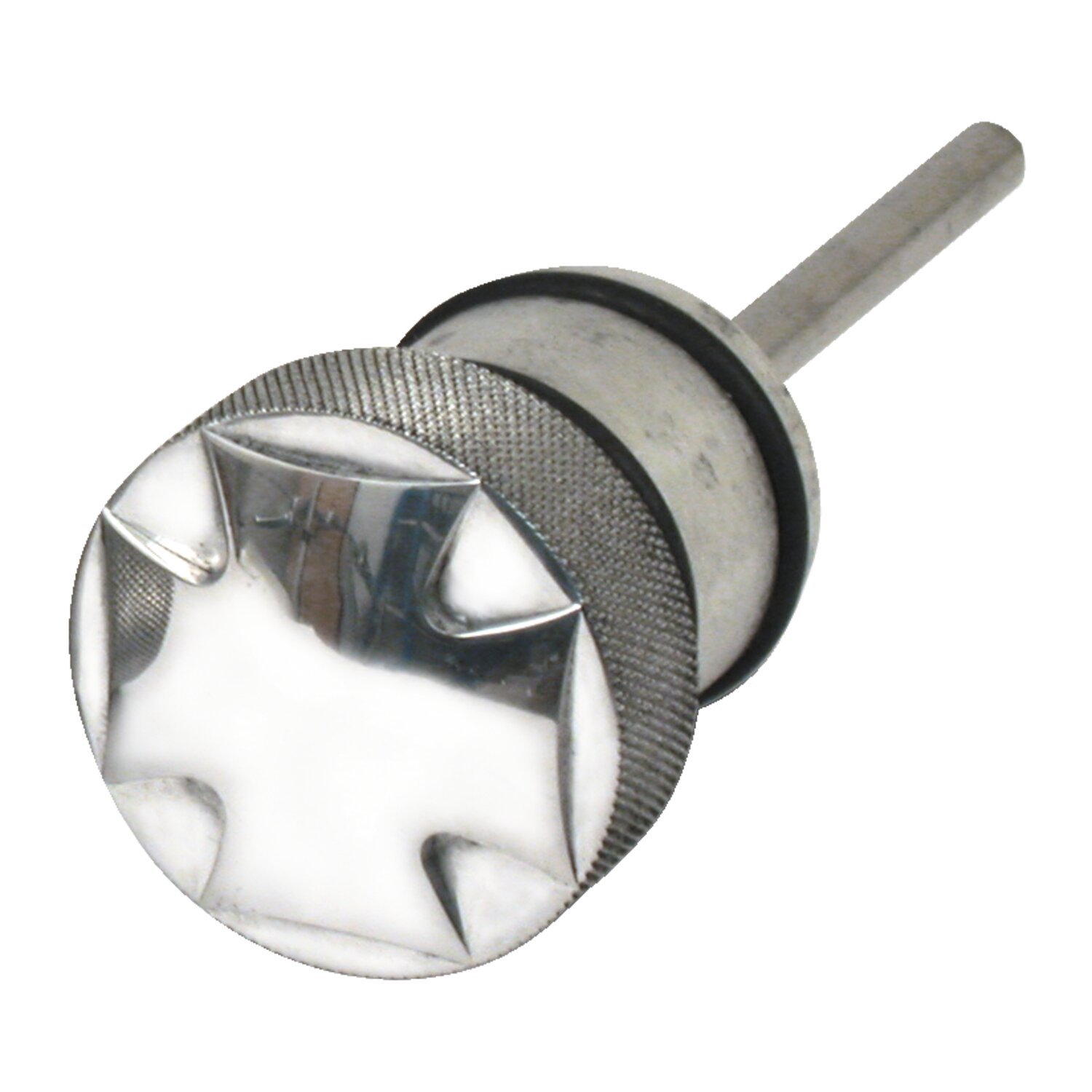 CVP, oil tank fill plug with dipstick. 6.5cm. Maltese Cross