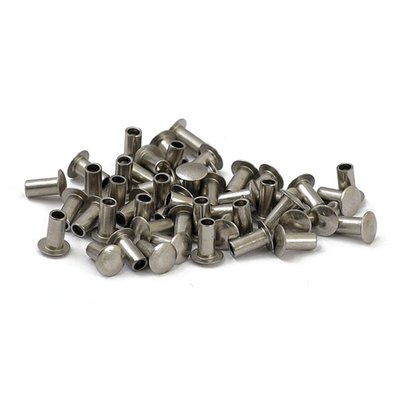 Zinc plated, heat treated. 1/4" long. 16 used. For hard bags. 
OEM replacement reference 90966-67. 
Note: See JIMS 978633 installation tool for a factory installation result.