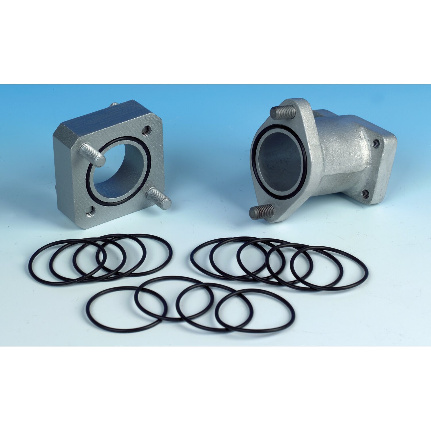 James, carburetor to manifold spacer block o-ring. Tillotson