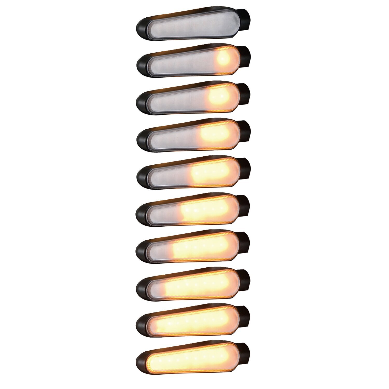Daytona, D-Light RAY LED turn signals, Black