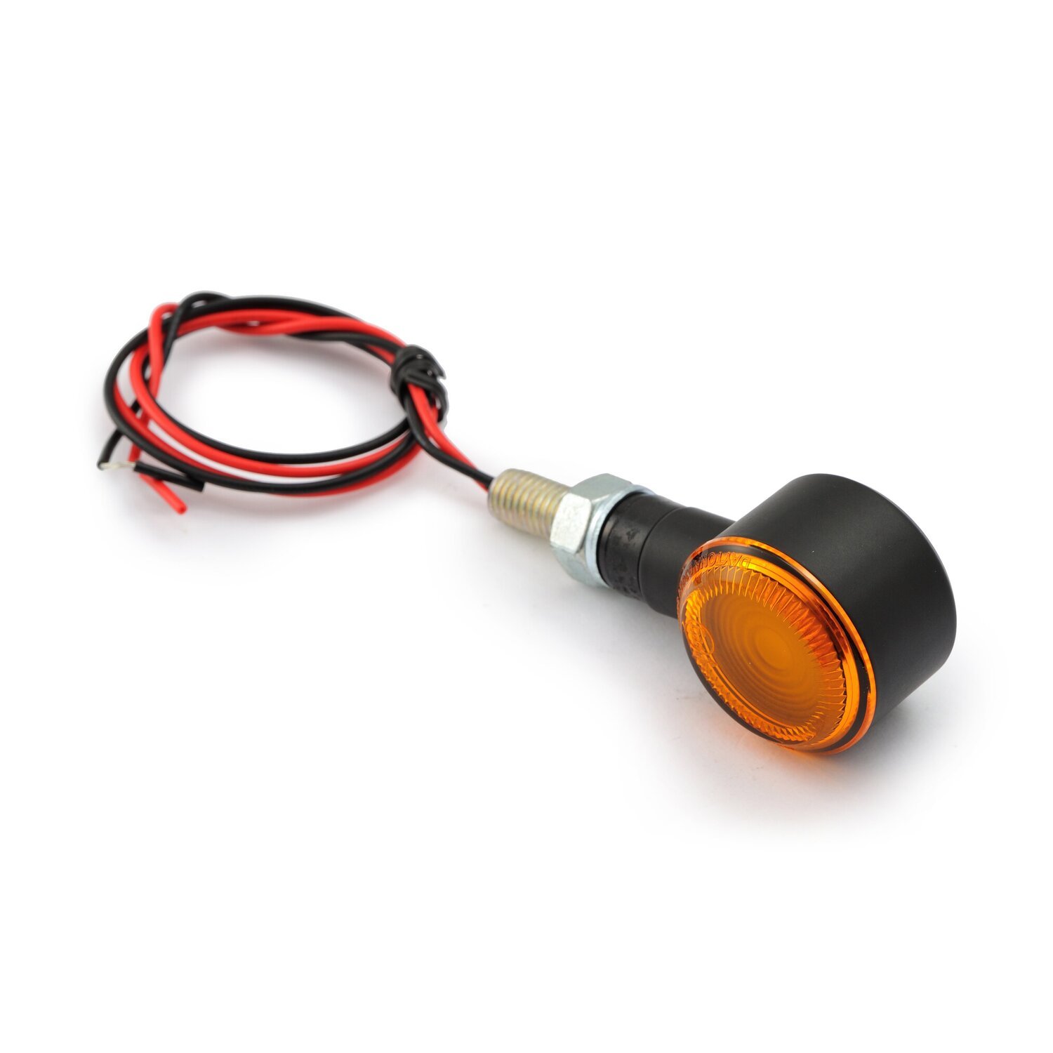 Daytona, D-Light 'SOL' LED turn signal set. Amber lens, Black