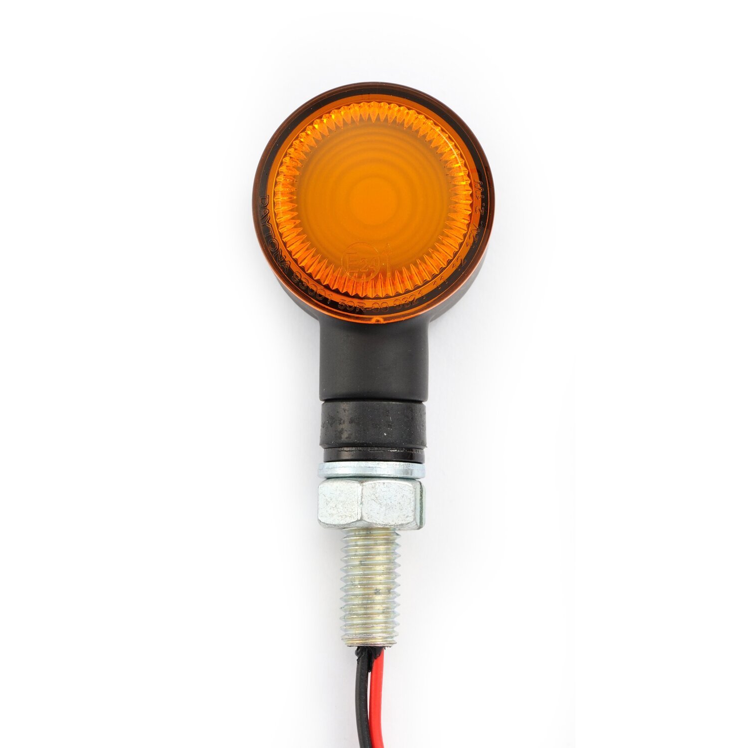 Daytona, D-Light 'SOL' LED turn signal set. Amber lens, Black
