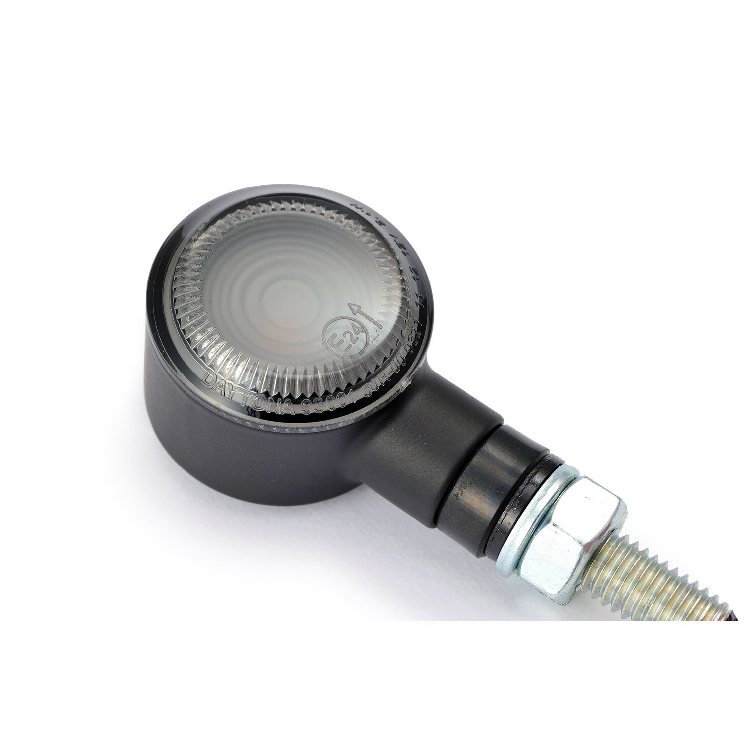Daytona, D-Light 'SOL' LED turn signals. Smoke lens, Black
